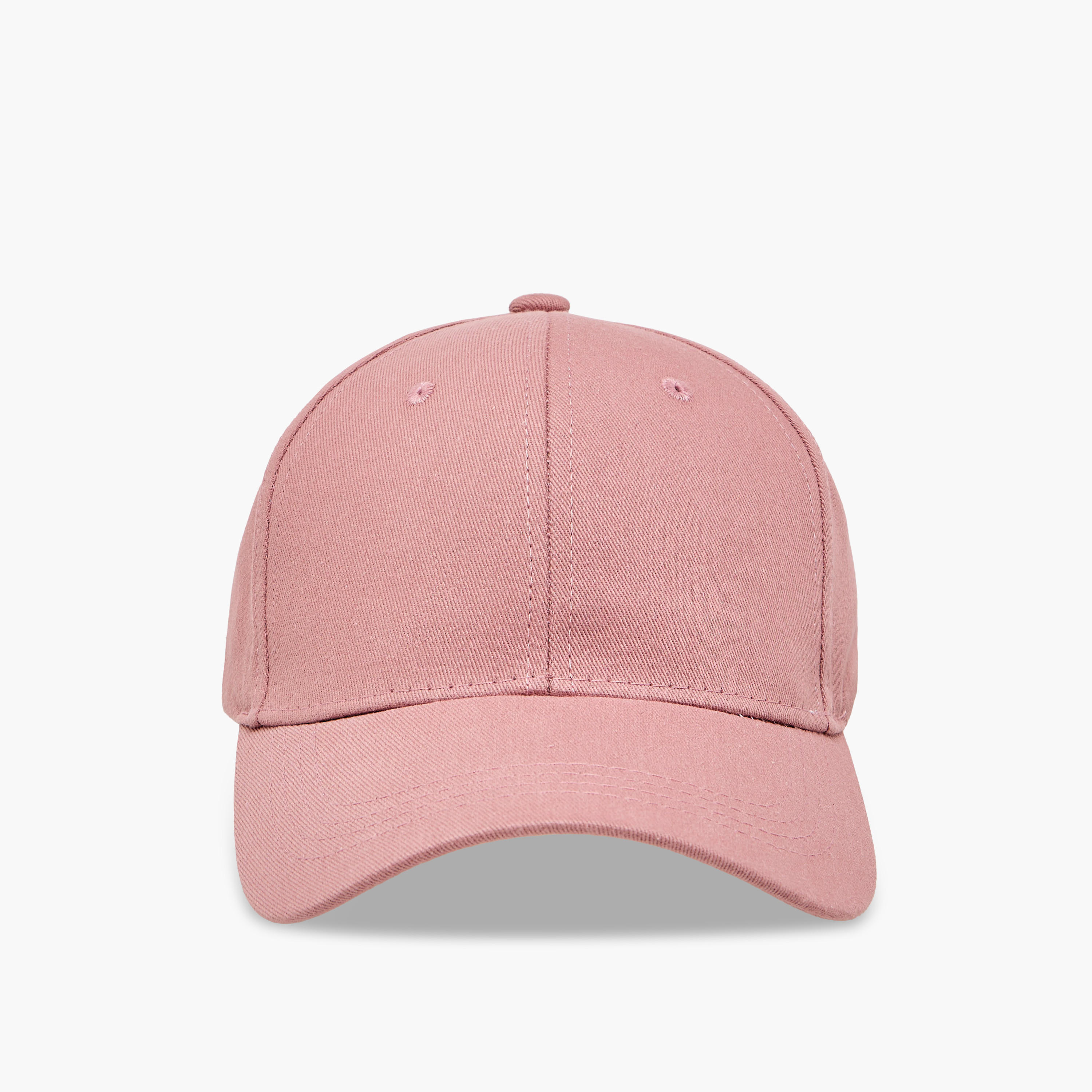 Baseball Style Cap with Buckled Strap Closure-women-clothingaccessories-capsandhats-image-1
