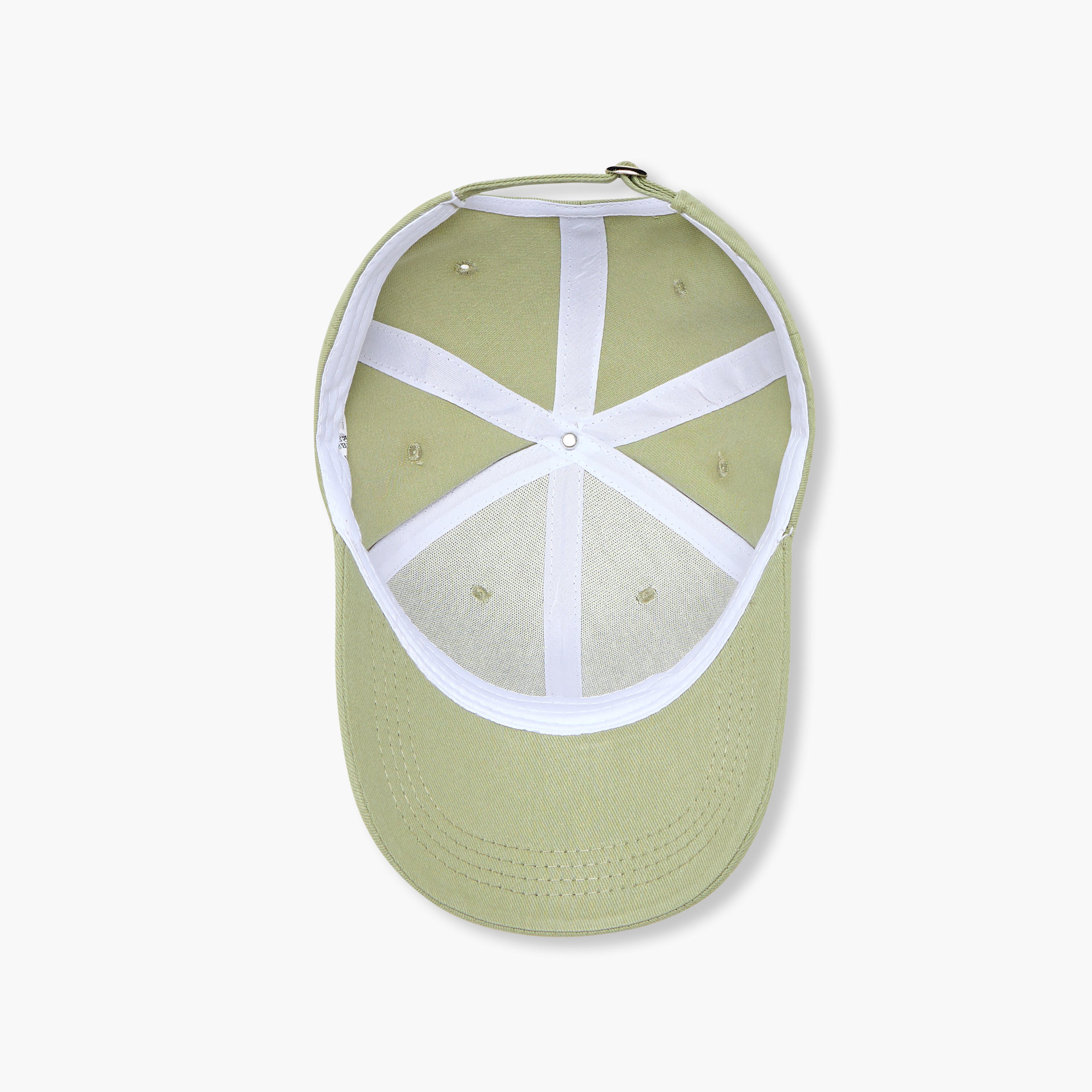 كاب بتصميم بيسبول وحزام إغلاق بإبزيم-women-clothingaccessories-capsandhats-image-1