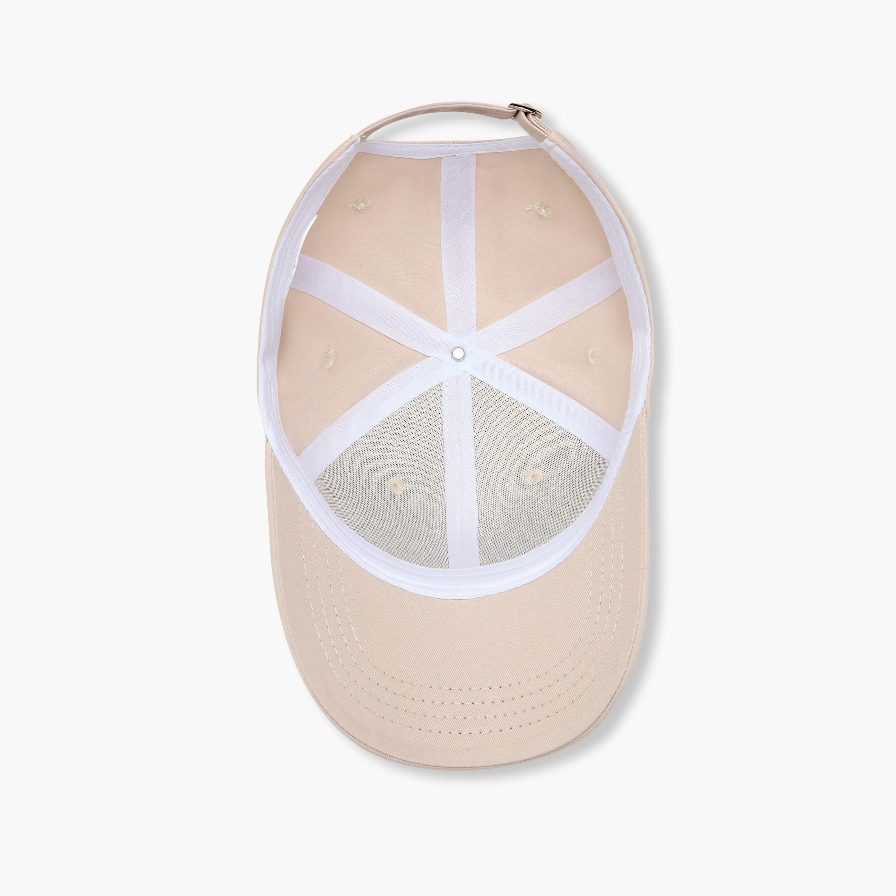 كاب بتصميم بيسبول وحزام إغلاق بإبزيم-women-clothingaccessories-capsandhats-image-1