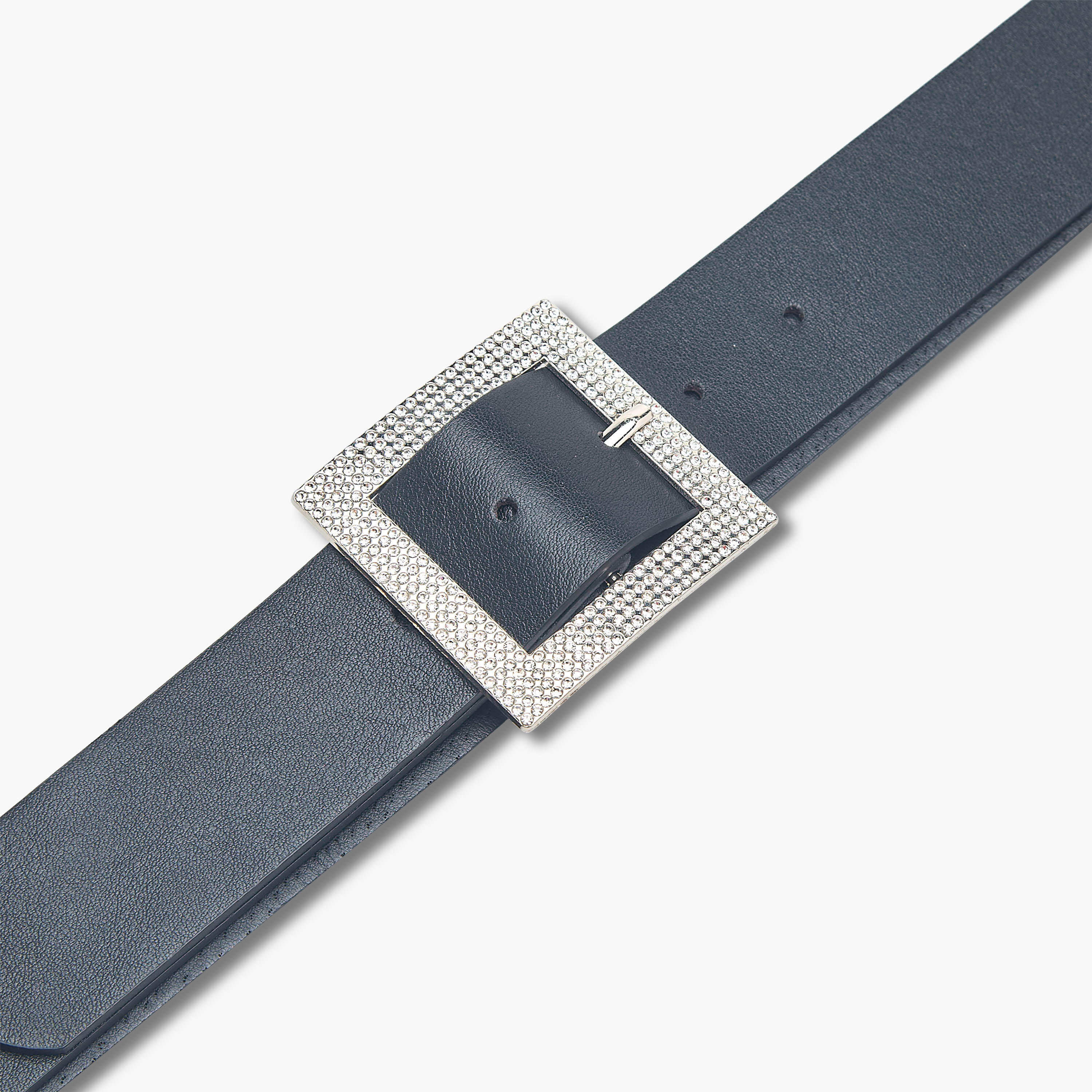 Polyeurathane Belt with Embellished Pin Buckle-women-clothingaccessories-belts-image-5