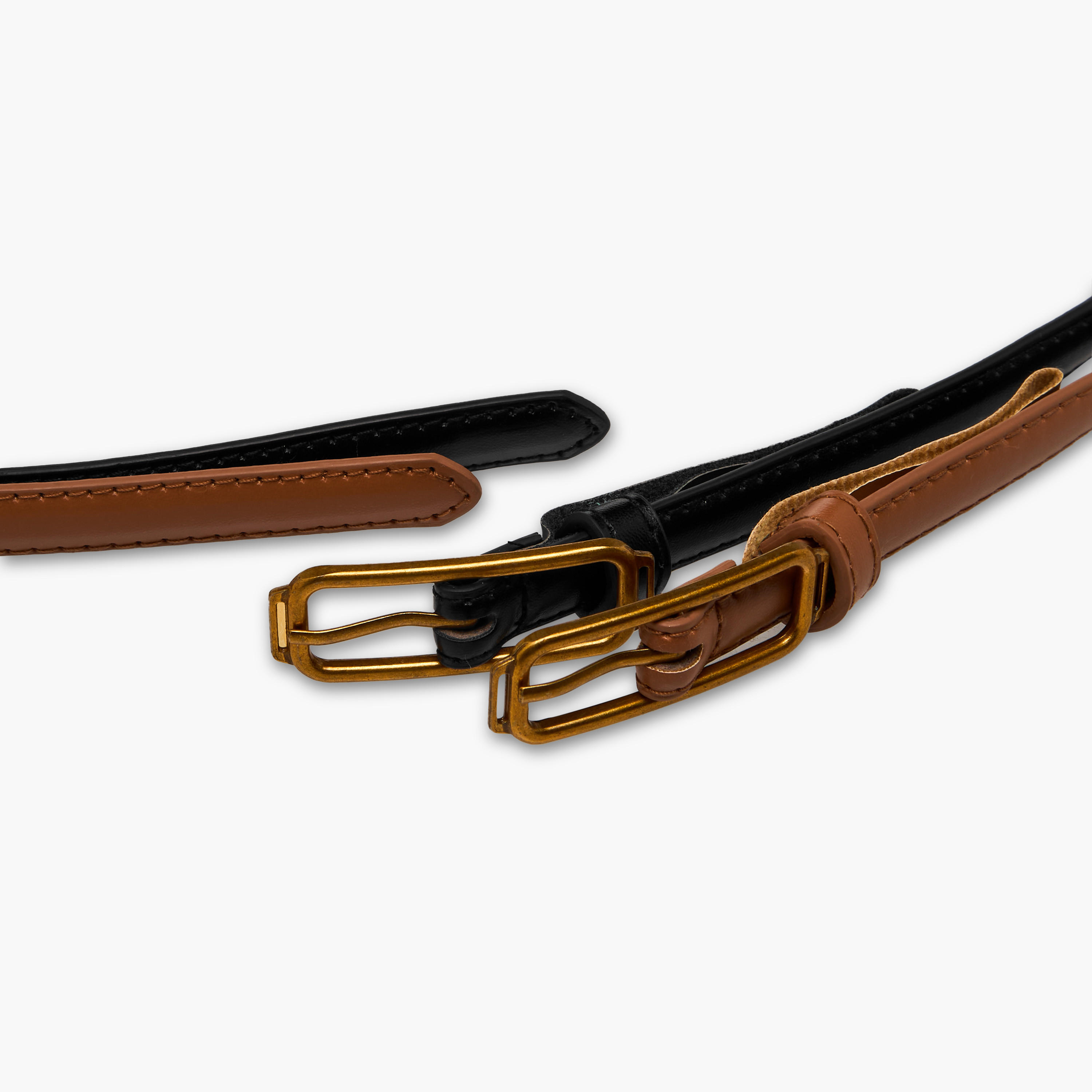 حزام جلد صناعي بإبزيم مستطيل - طقم من 2-women-clothingaccessories-belts-image-9