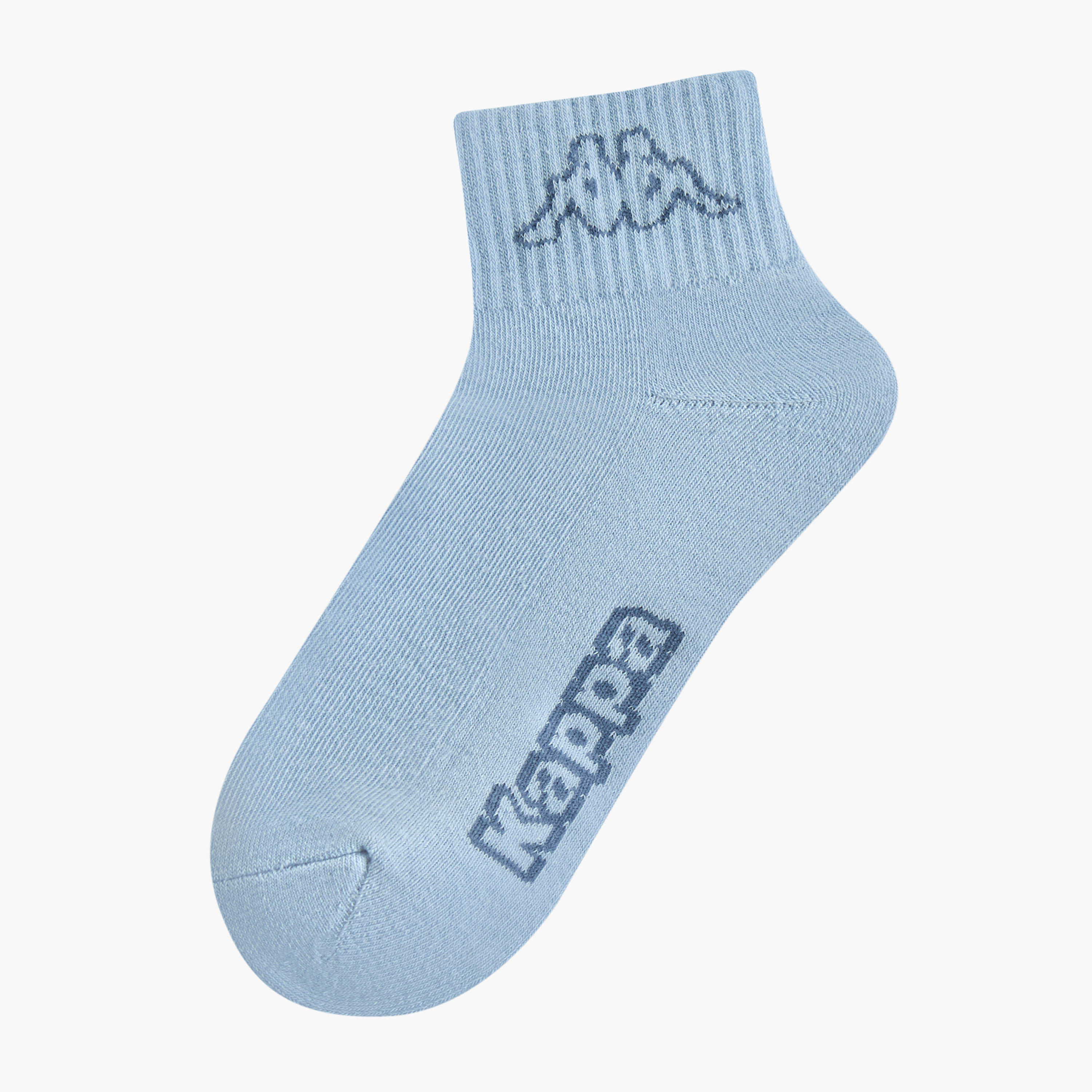 Kappa Pack of 3 Quarter Crew Length Socks-women-socksandstockings-image-2