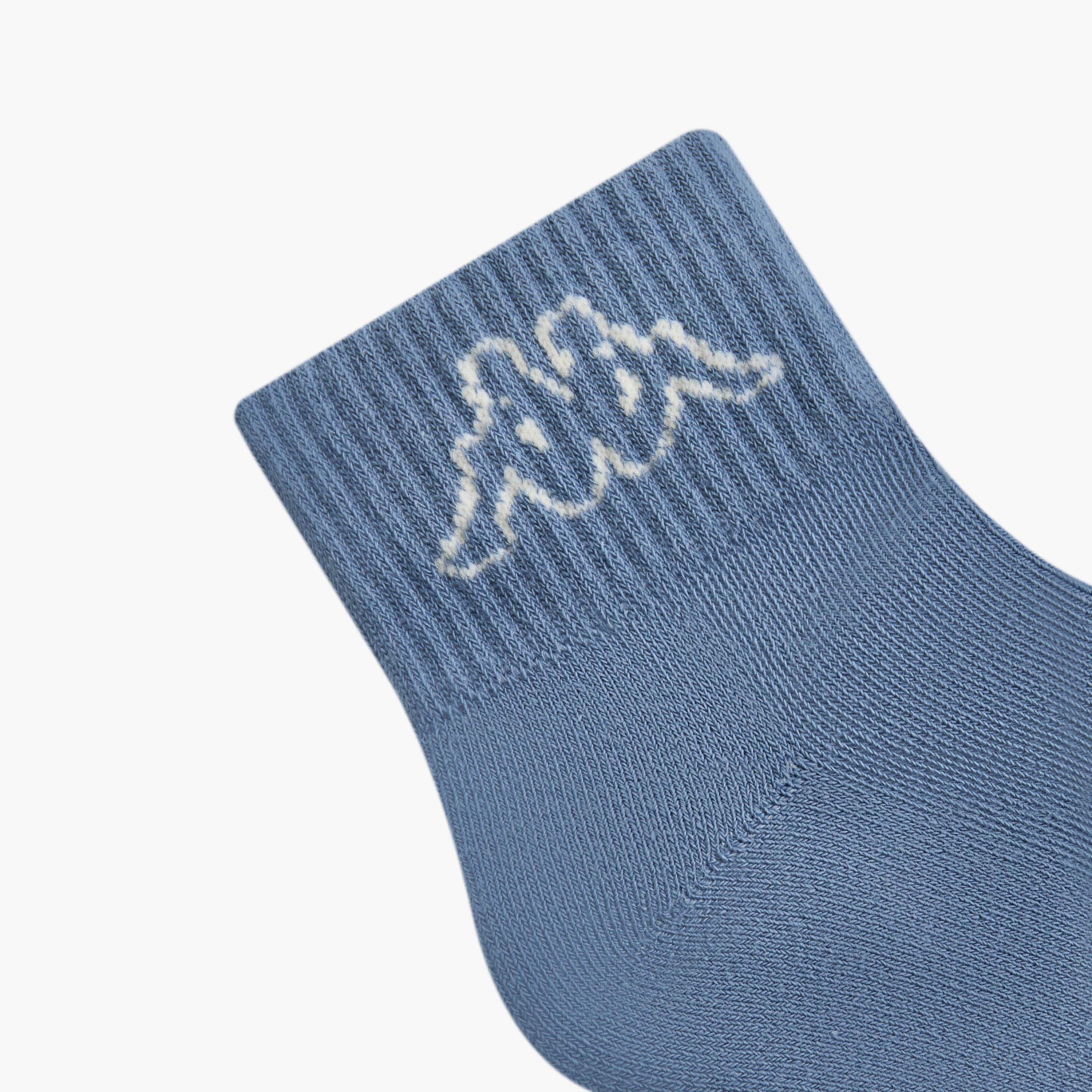 Kappa Pack of 3 Quarter Crew Length Socks-women-socksandstockings-image-5