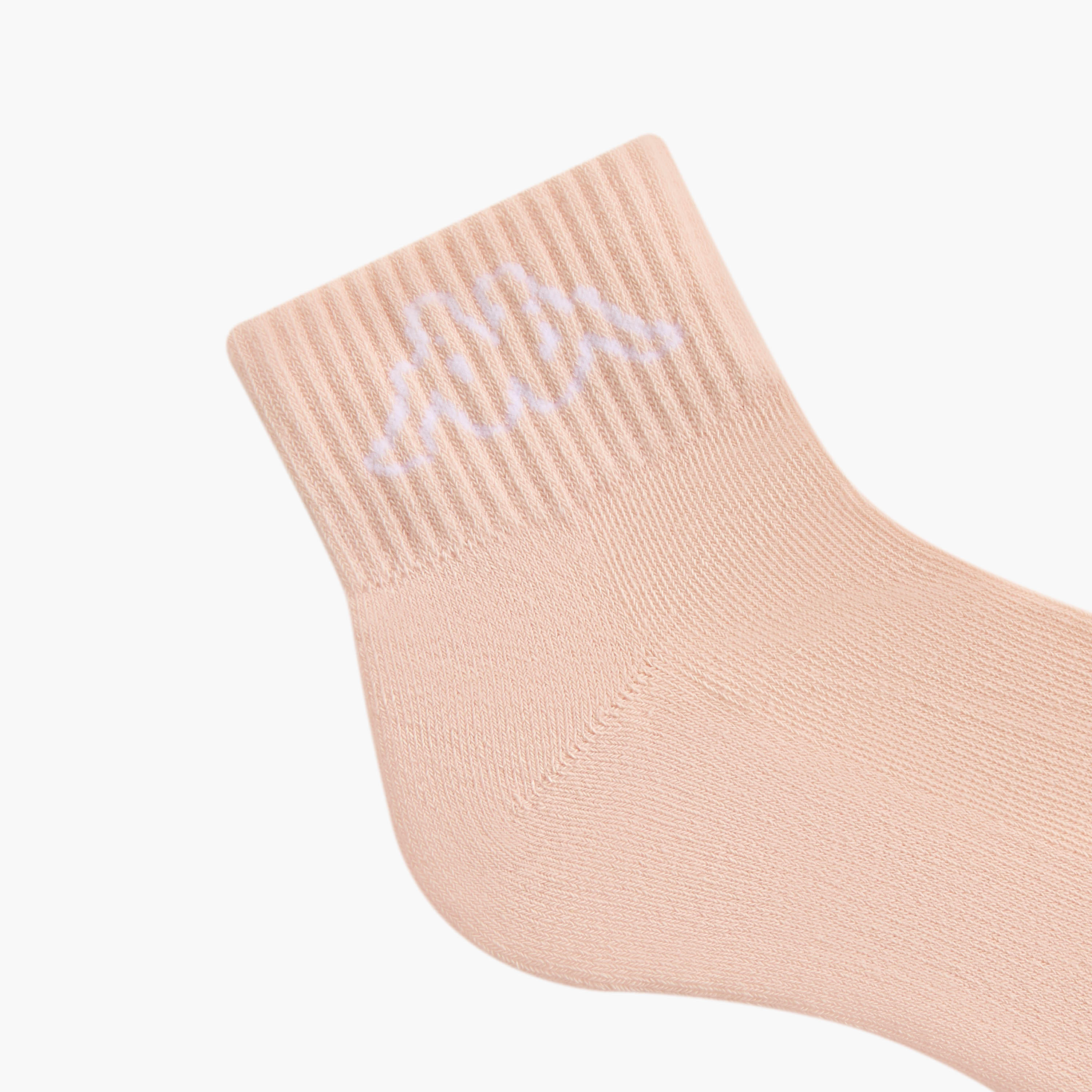 Kappa Pack of 3 Quarter Crew Length Socks-women-socksandstockings-image-5