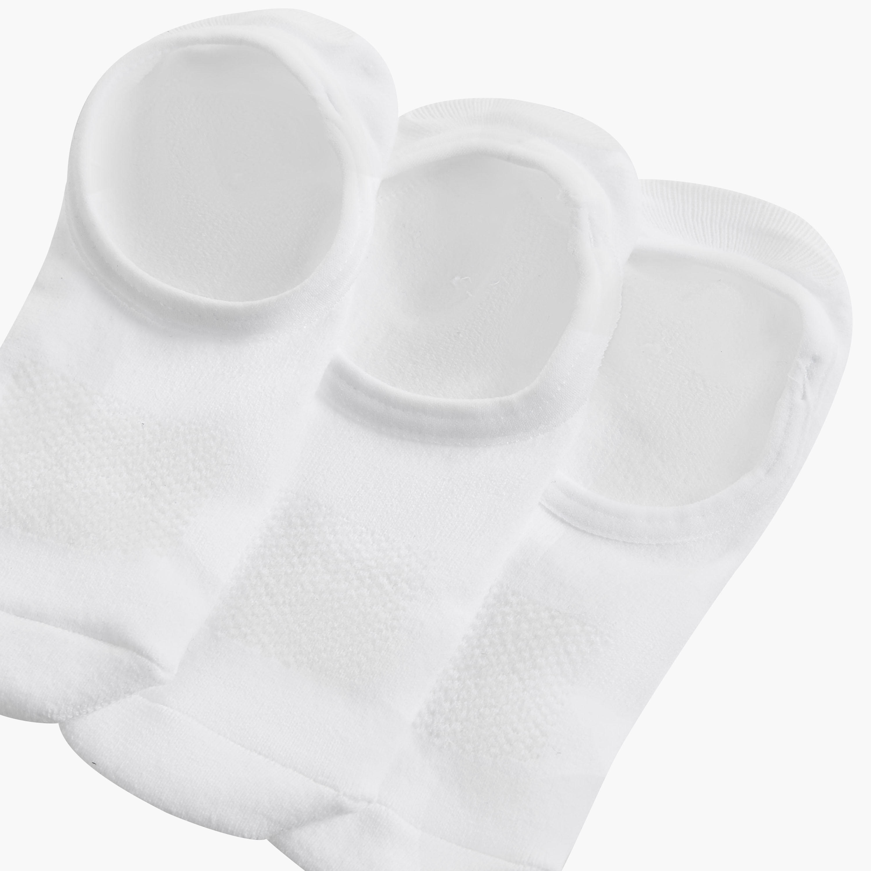 Pack of 3 No Show Microfibre Socks-women-socksandstockings-image-4