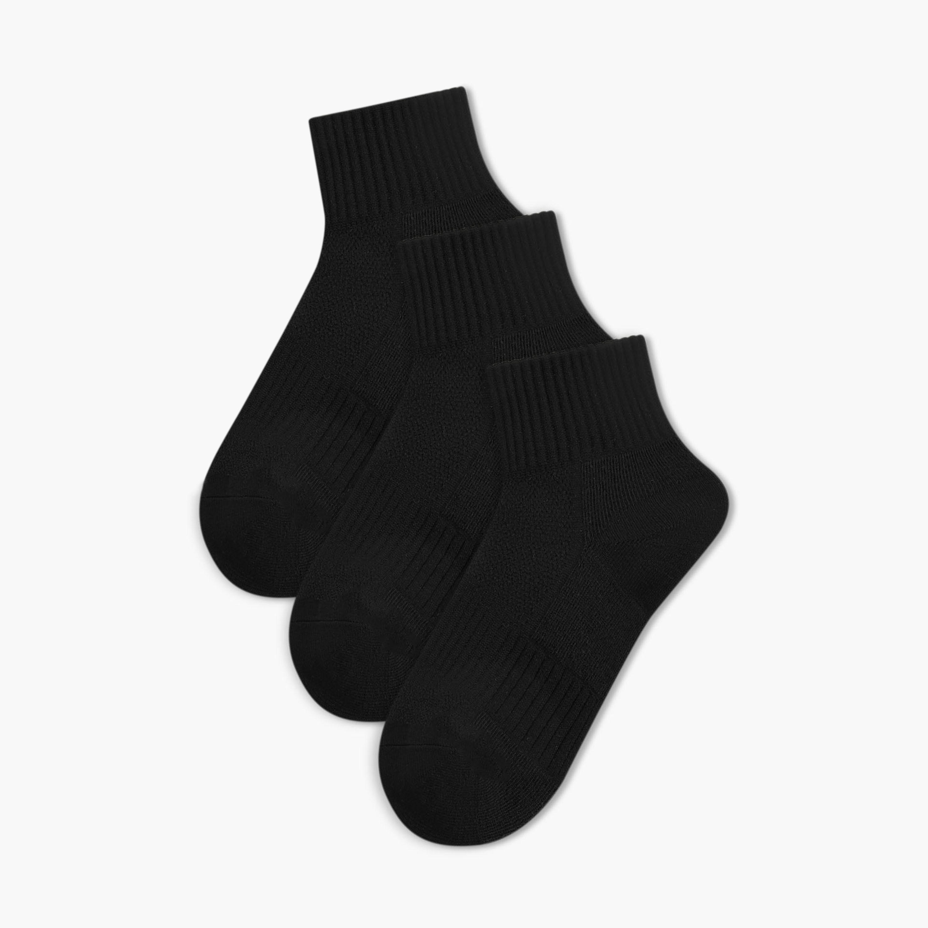 Pack of 3 Ankle Length Nylon Sports Socks-women-socksandstockings-image-1