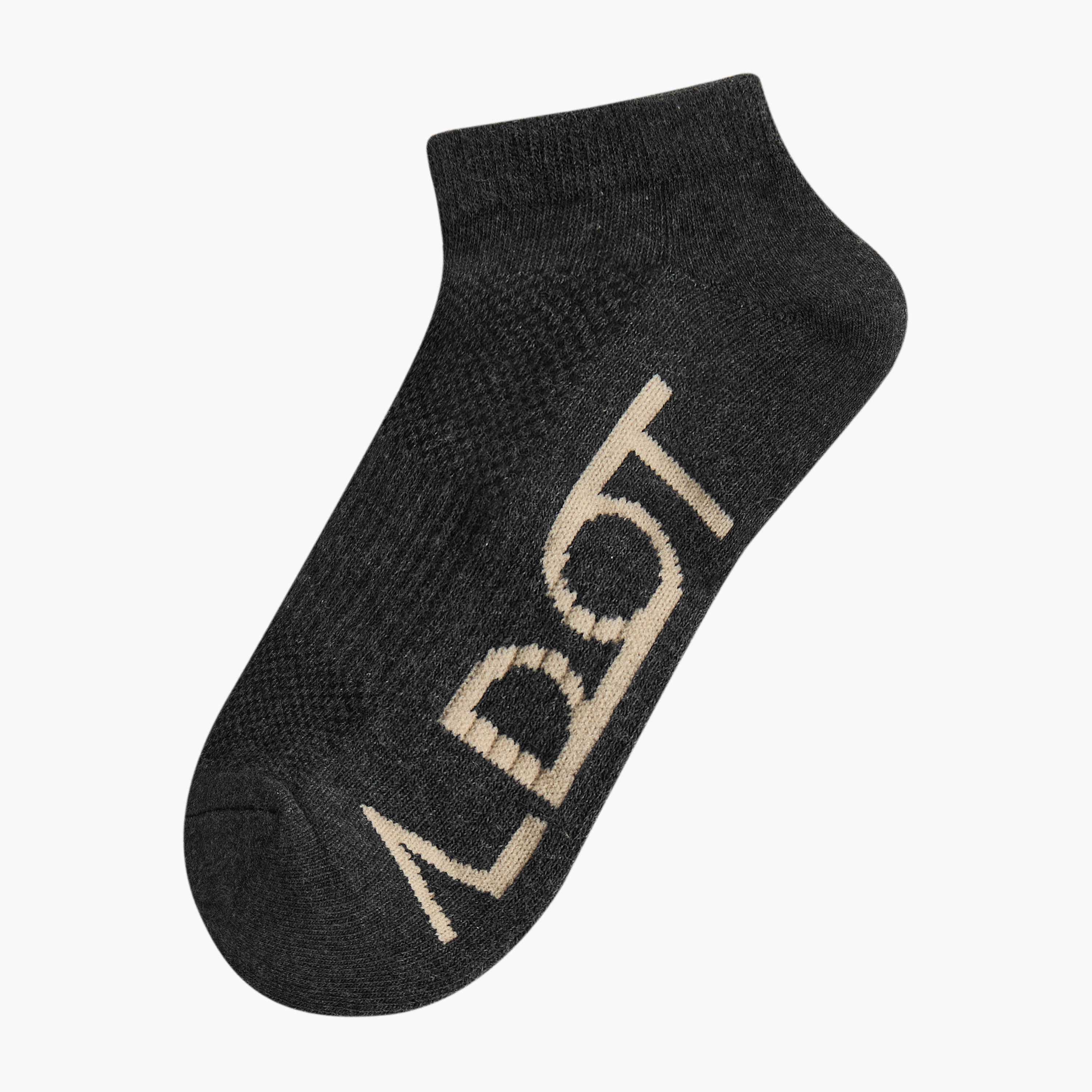 Pack of 5 Terry Ankle Length Sports Trainer Socks-women-socksandstockings-image-2
