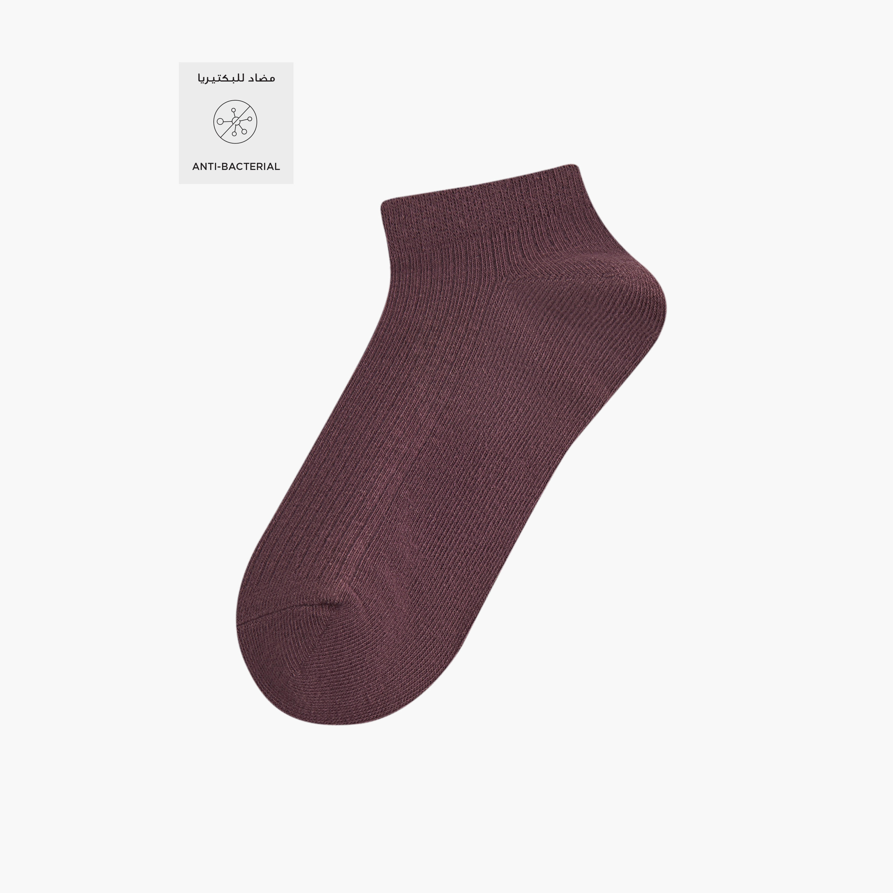 Pack of 7 Ankle Length Trainer Socks-women-socksandstockings-image-2