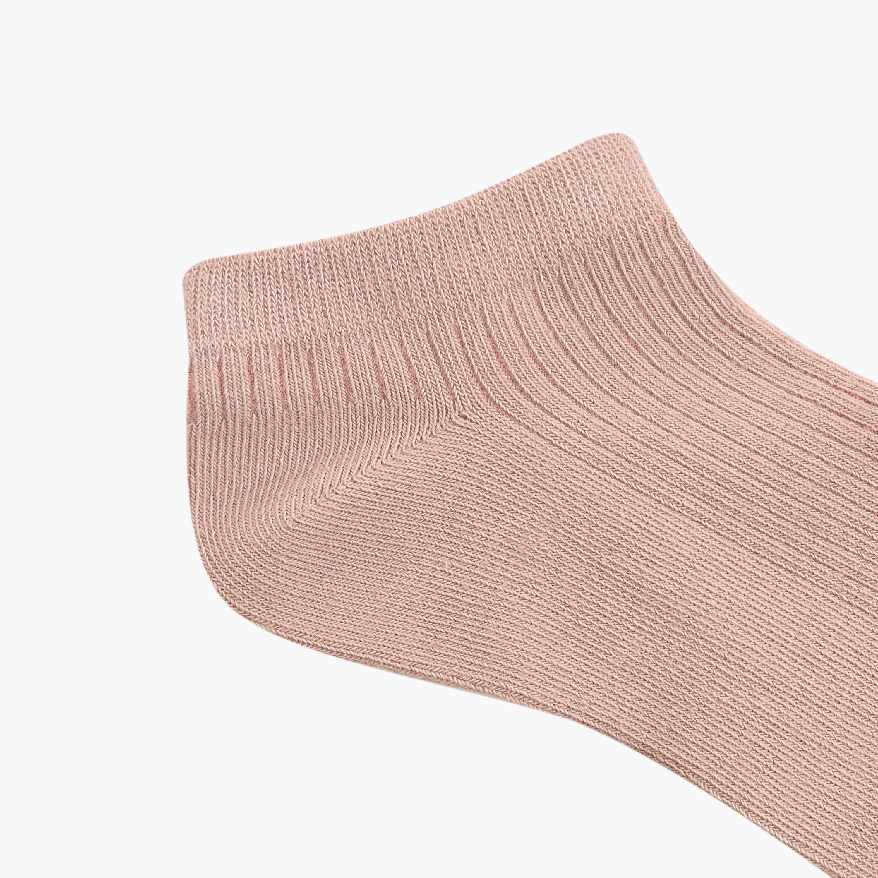 Pack of 7 Ankle Length Trainer Socks-women-socksandstockings-image-5