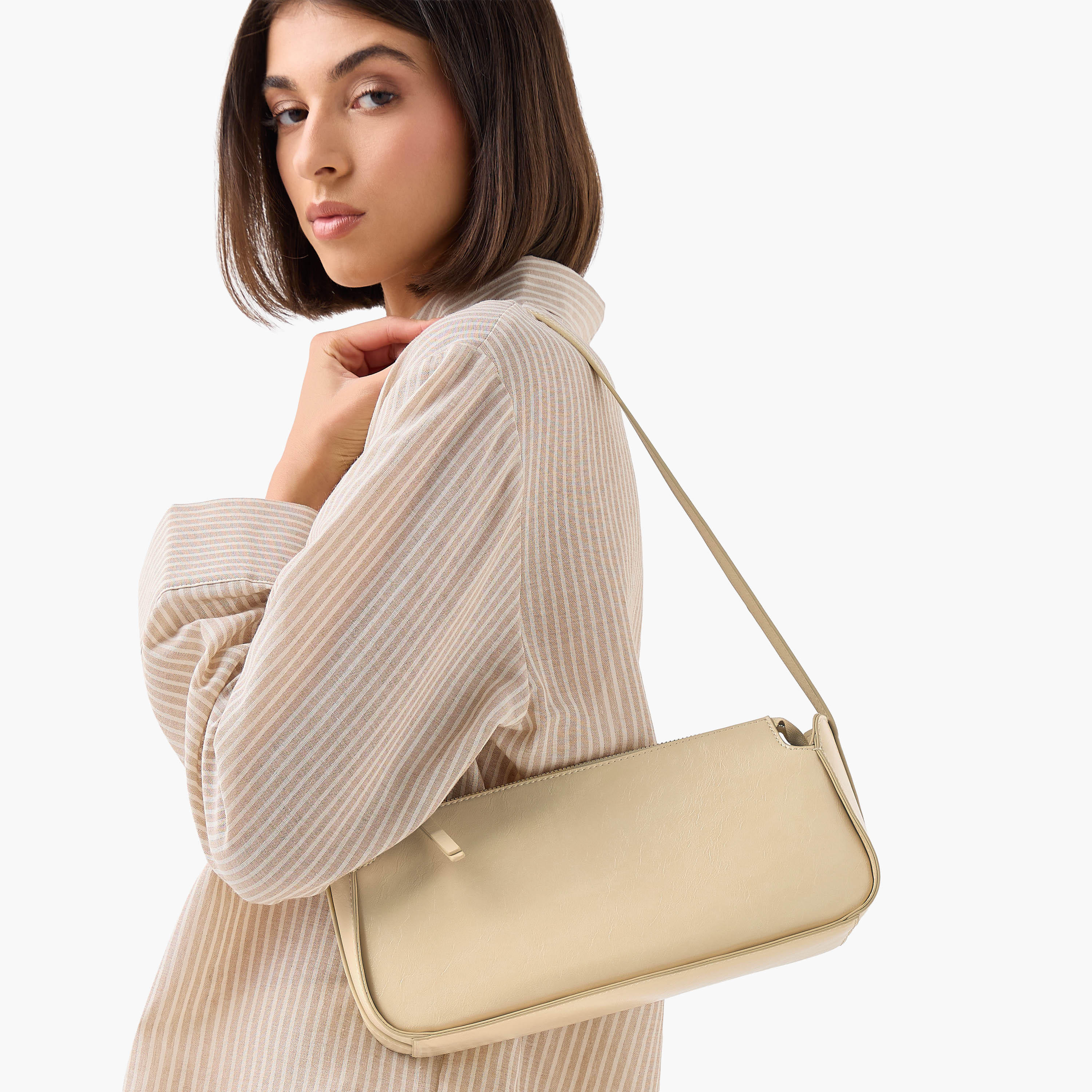 شنطة كتف بارزة الملمس بسحاب إغلاق-women-bagsandwallets-handbags-image-7