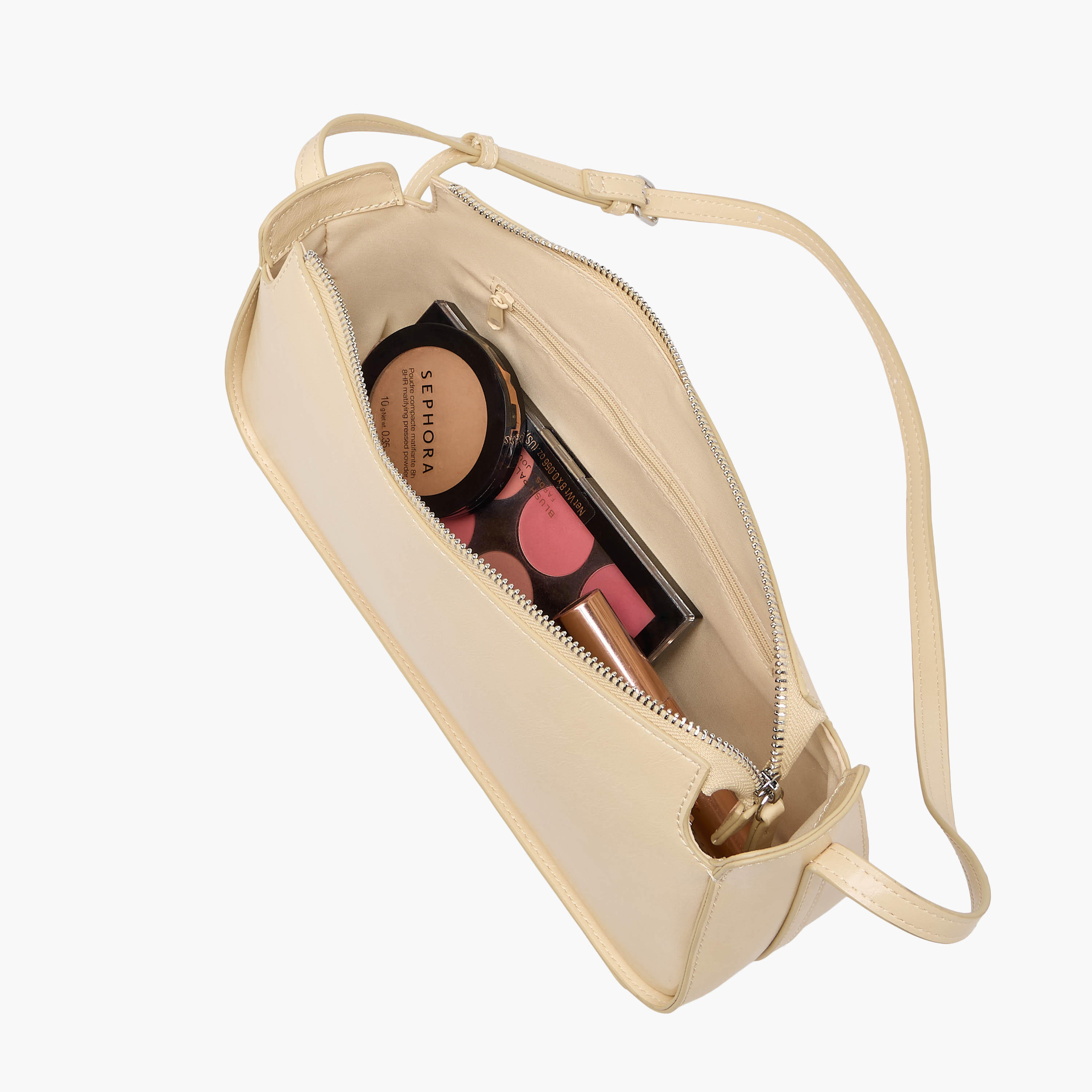 شنطة كتف بارزة الملمس بسحاب إغلاق-women-bagsandwallets-handbags-image-1