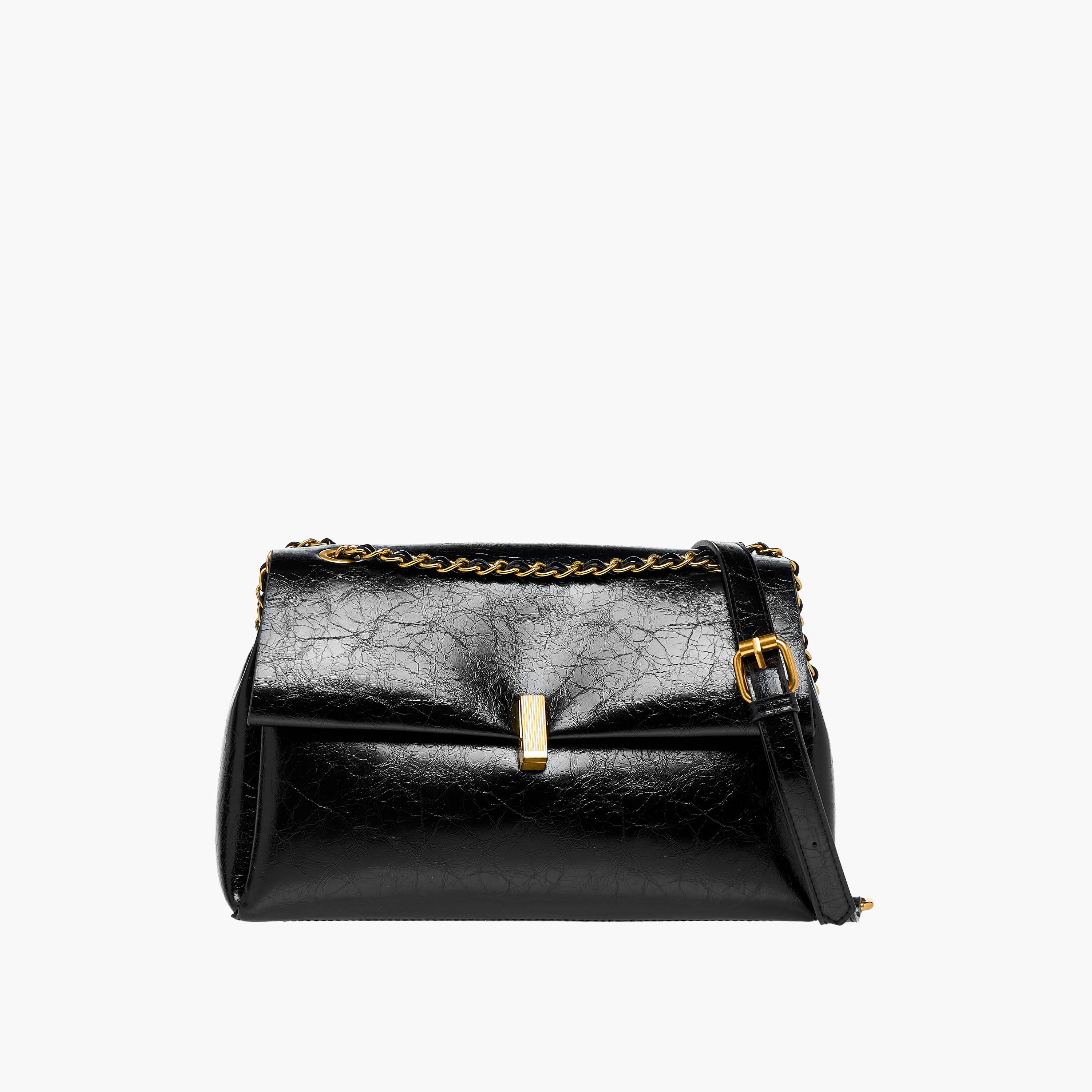 شنطة كروس بودي بارزة الملمس بحزام سلسلة-women-bagsandwallets-handbags-image-8