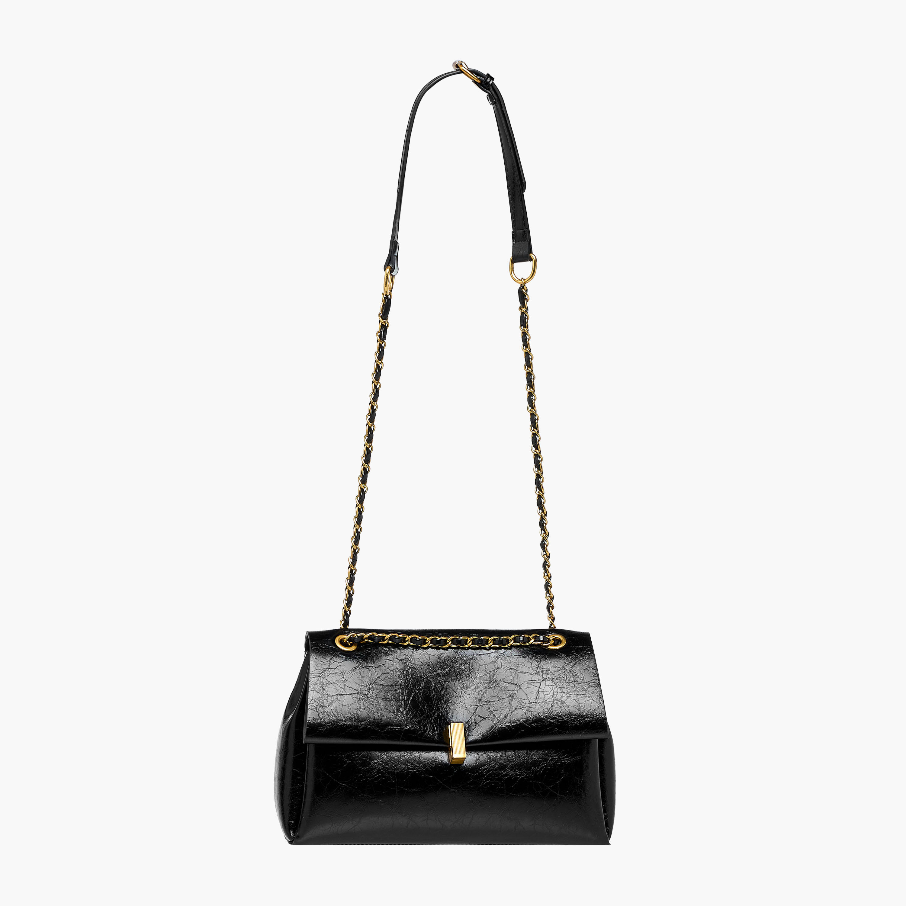 شنطة كروس بودي بارزة الملمس بحزام سلسلة-women-bagsandwallets-handbags-image-6