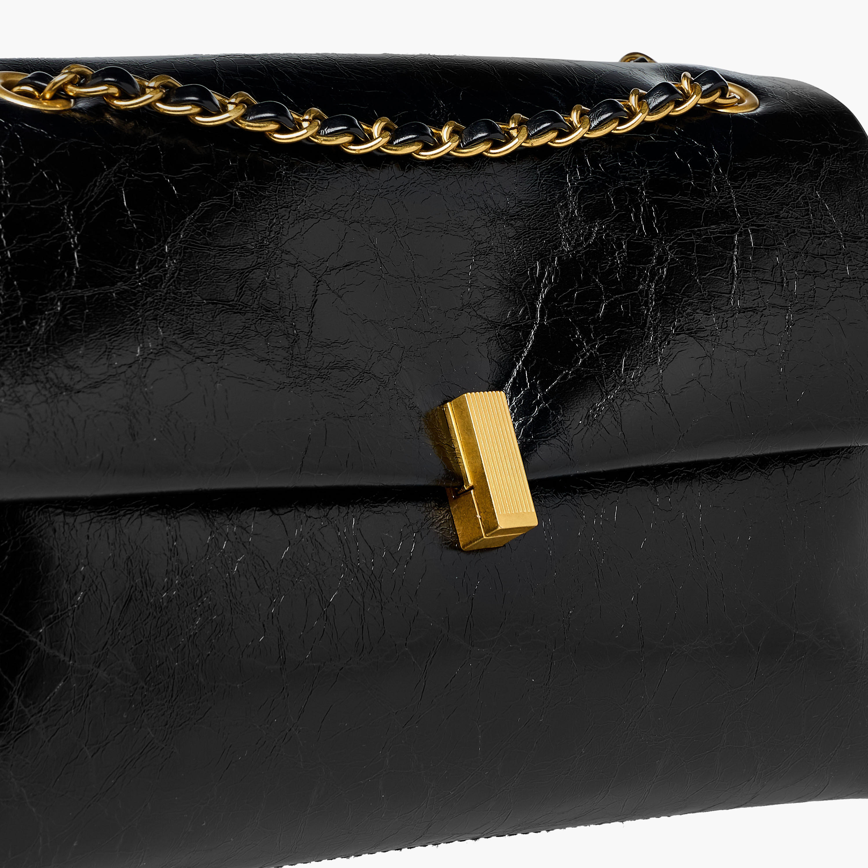 شنطة كروس بودي بارزة الملمس بحزام سلسلة-women-bagsandwallets-handbags-image-4
