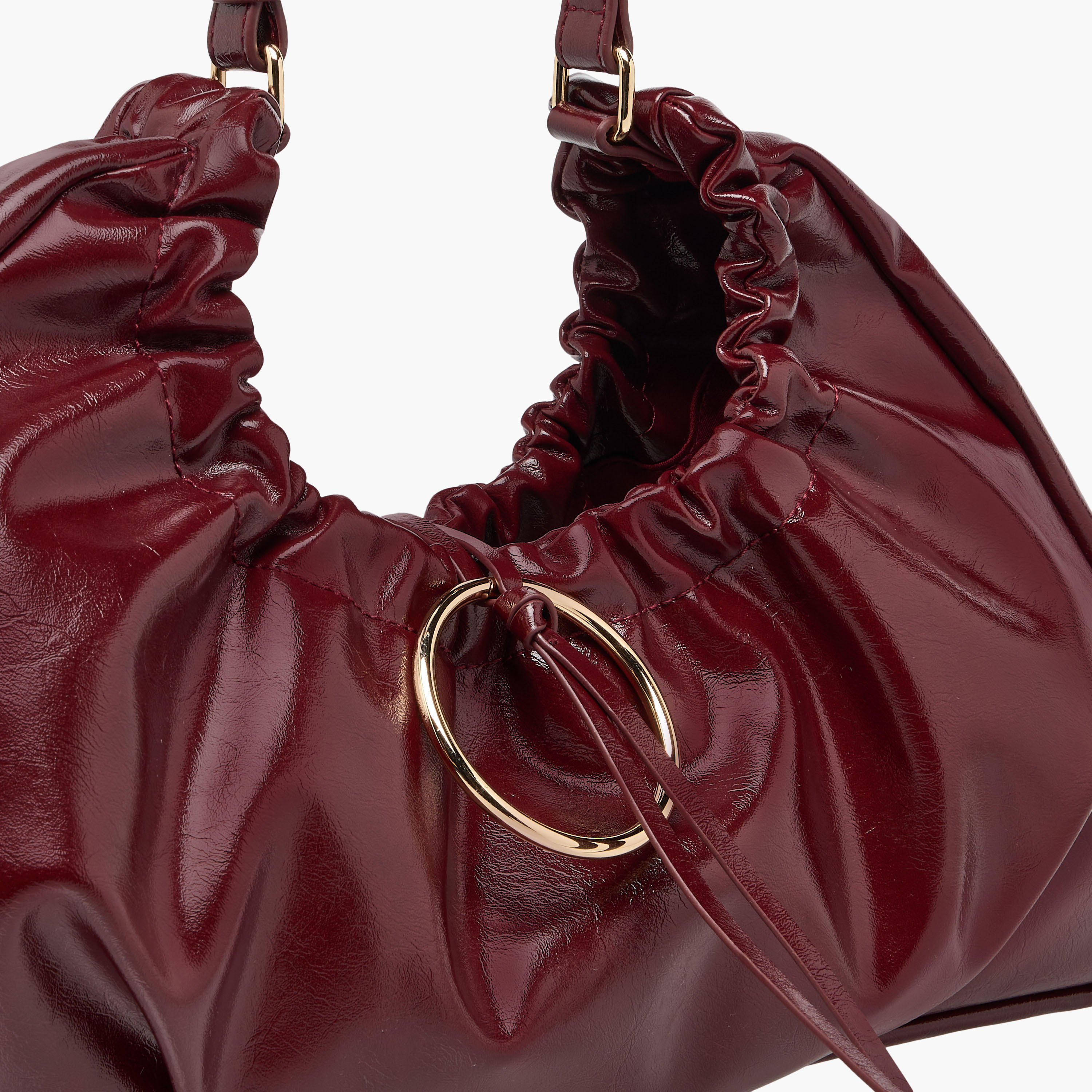شنطة هوبو بتصميم مزموم وبحزام قابل للتعديل-women-bagsandwallets-handbags-image-4