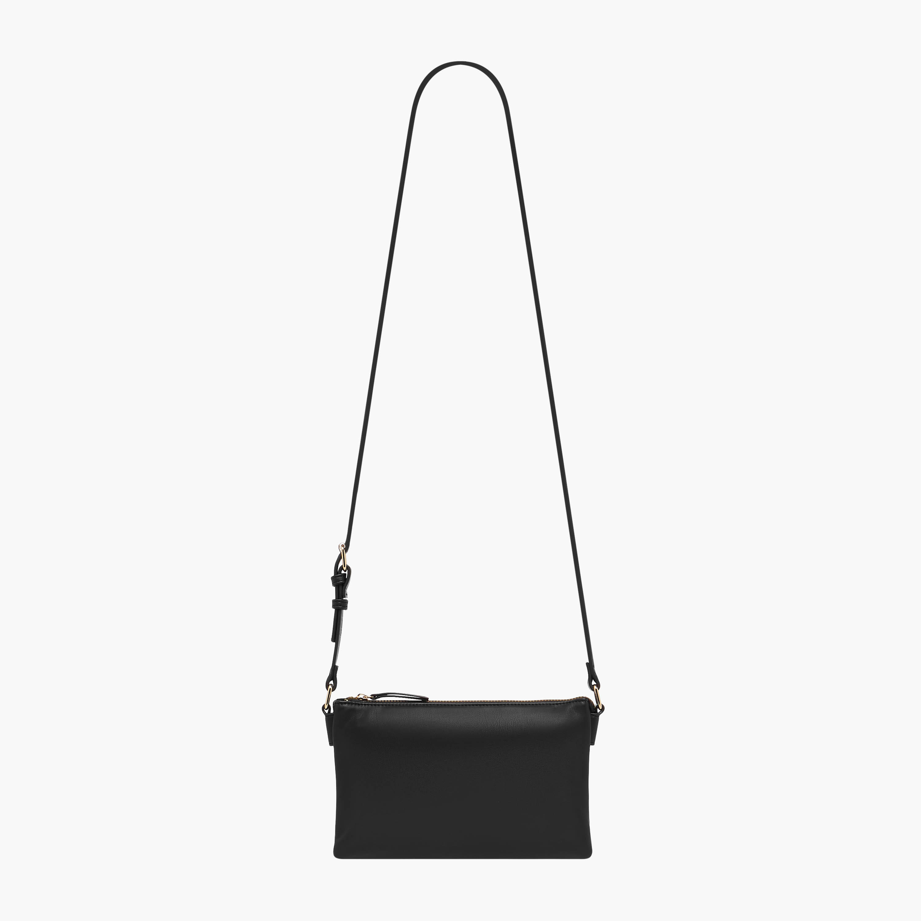 Textured Crossbody Bag with Zip Closure-women-bagsandwallets-handbags-image-3