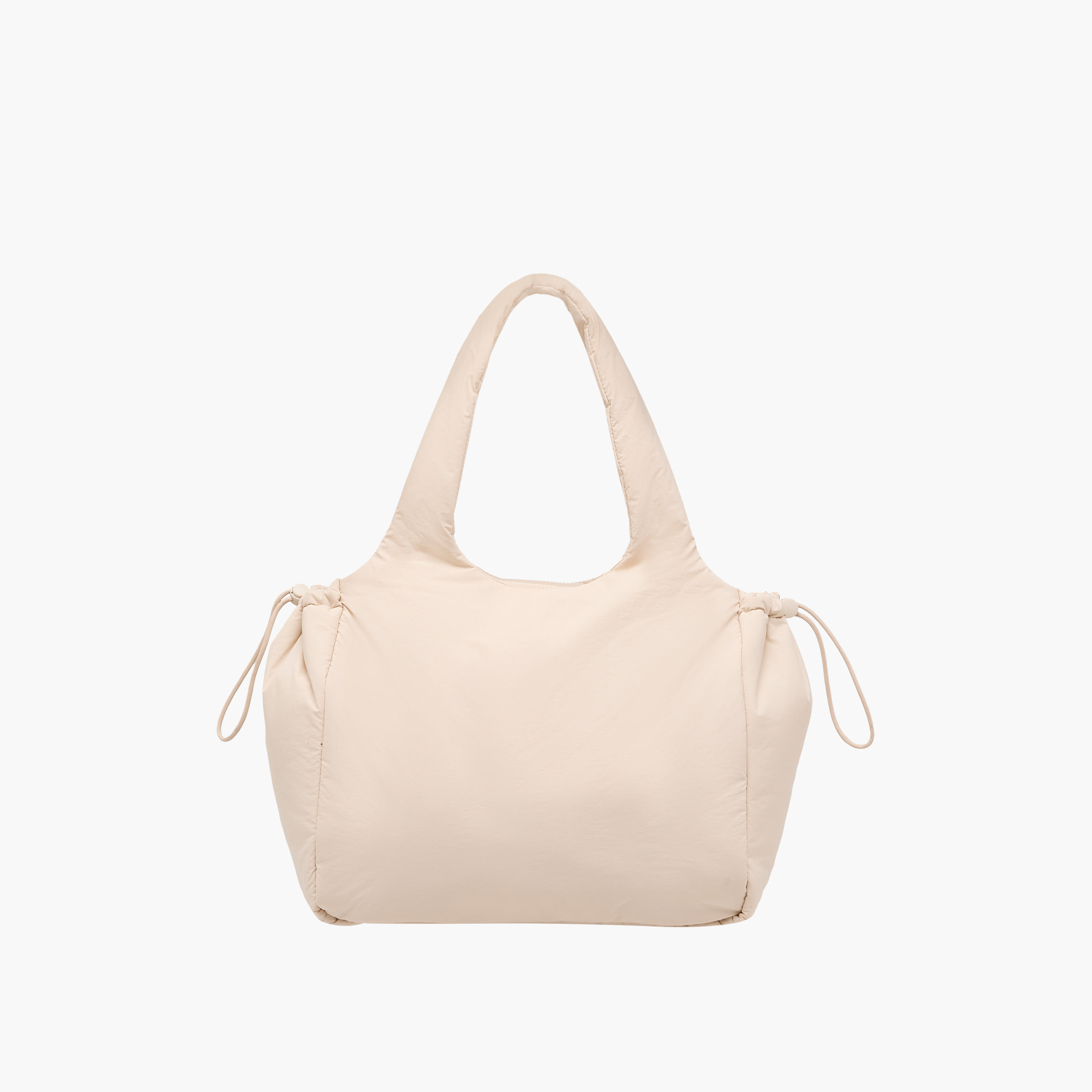Puffy Drawstring Tote Bag with Handles-women-bagsandwallets-handbags-image-1