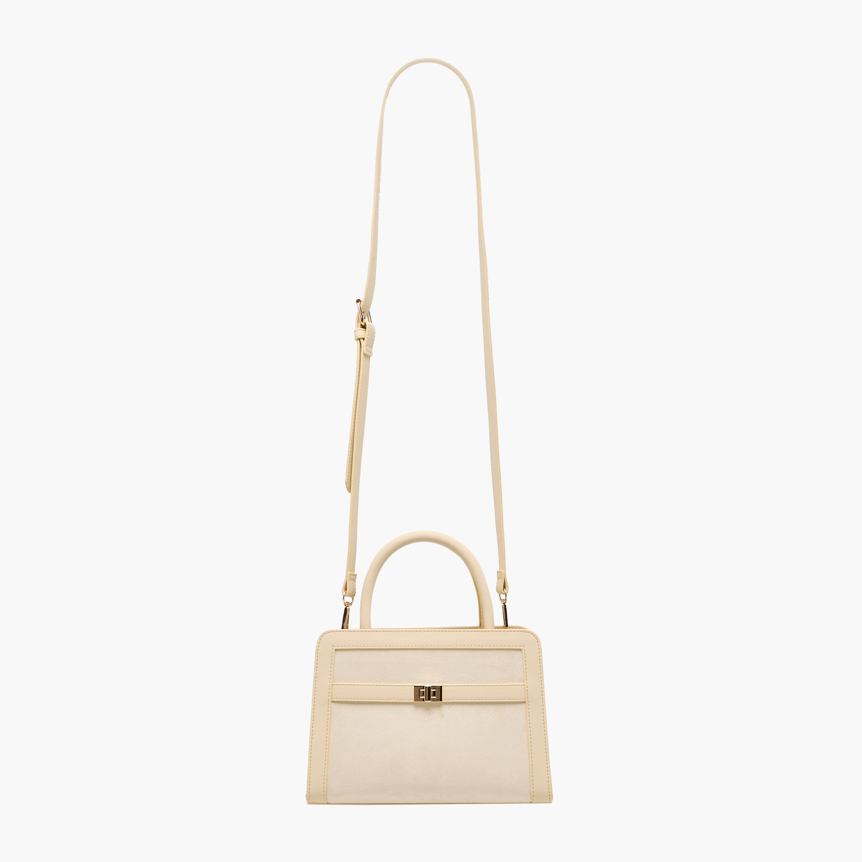 Suede Tote Bag with Double Handle-women-bagsandwallets-handbags-image-3