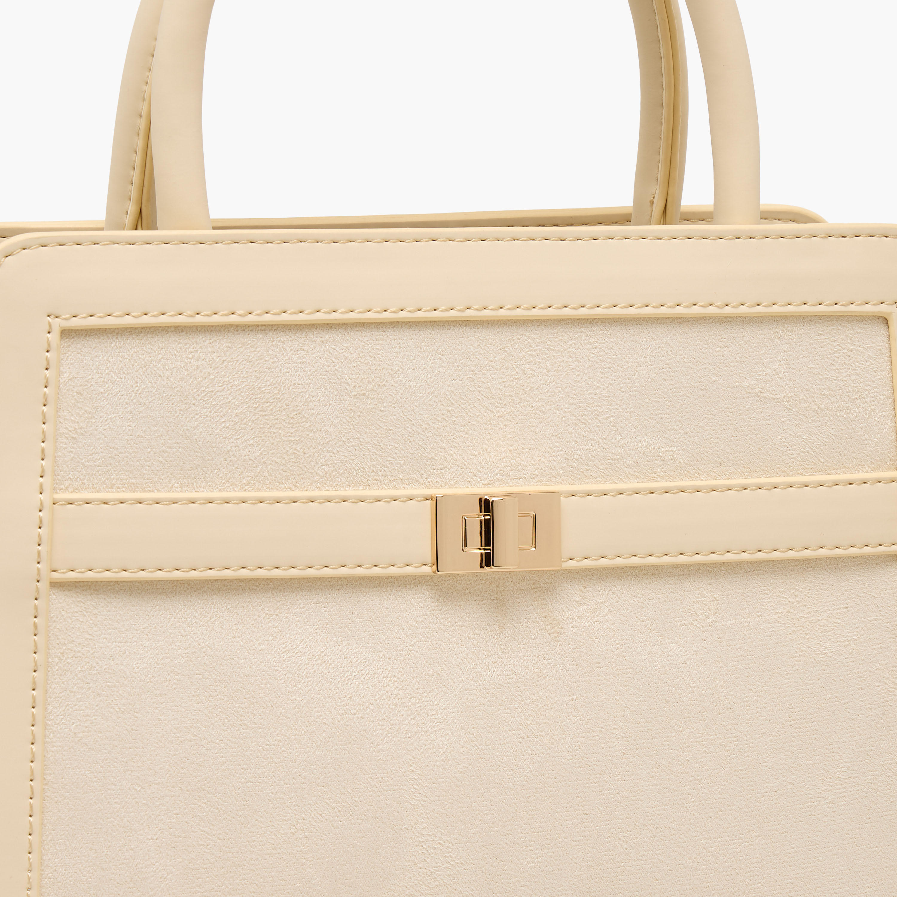 Suede Tote Bag with Double Handle-women-bagsandwallets-handbags-image-5
