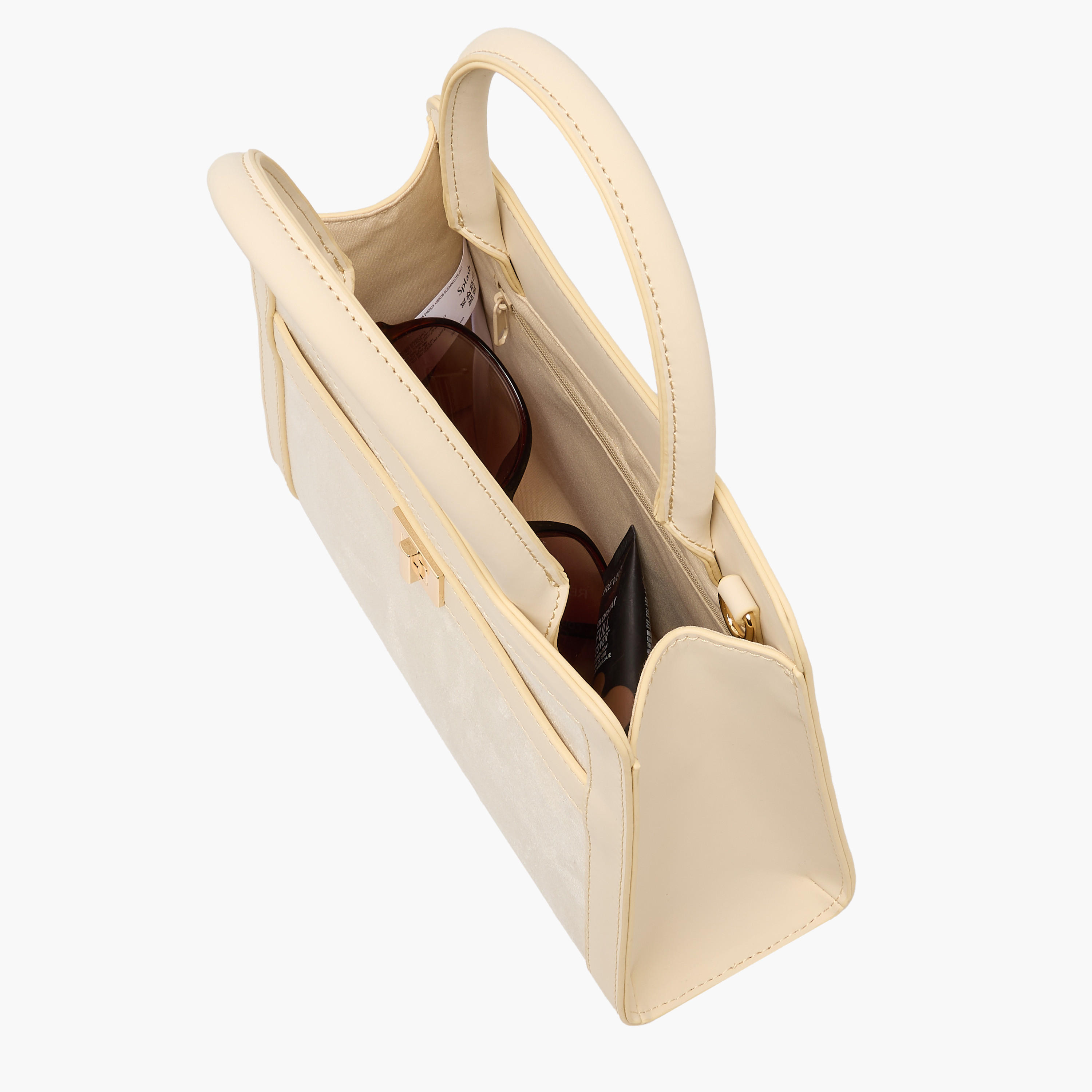 Suede Tote Bag with Double Handle-women-bagsandwallets-handbags-image-9