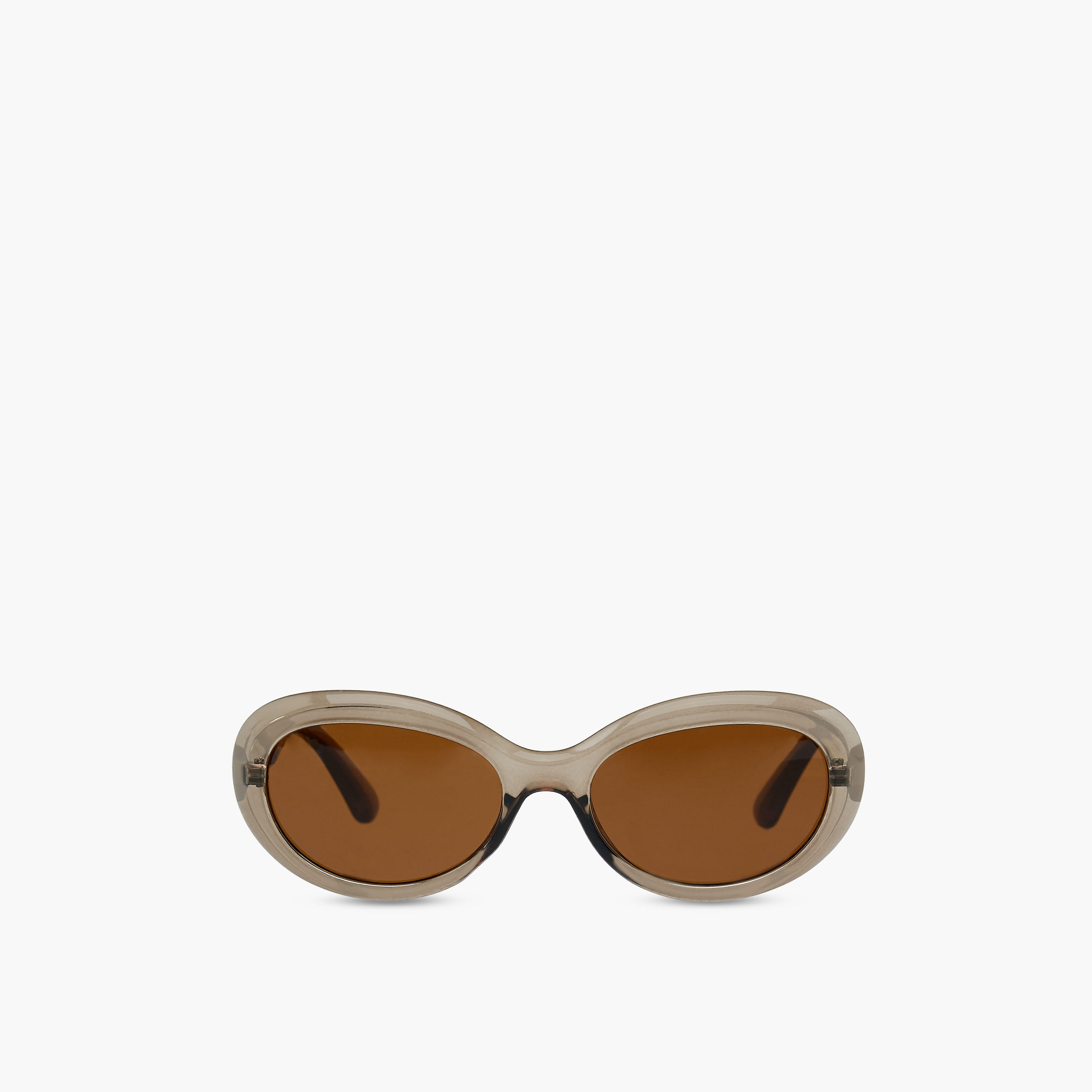 نظارة شمسية بيضاوية بعدسات بني-women-sunglasses-image-4