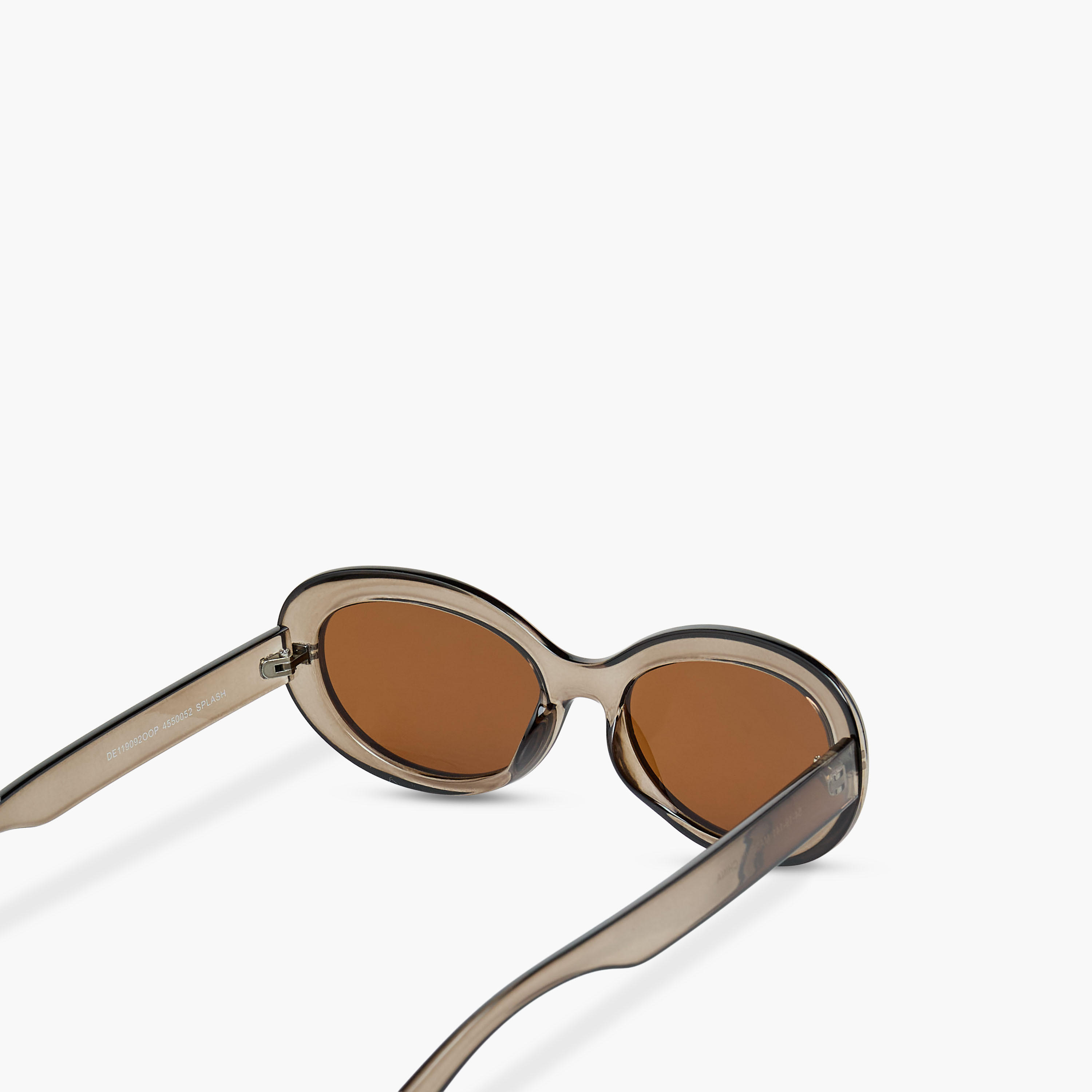 نظارة شمسية بيضاوية بعدسات بني-women-sunglasses-image-2