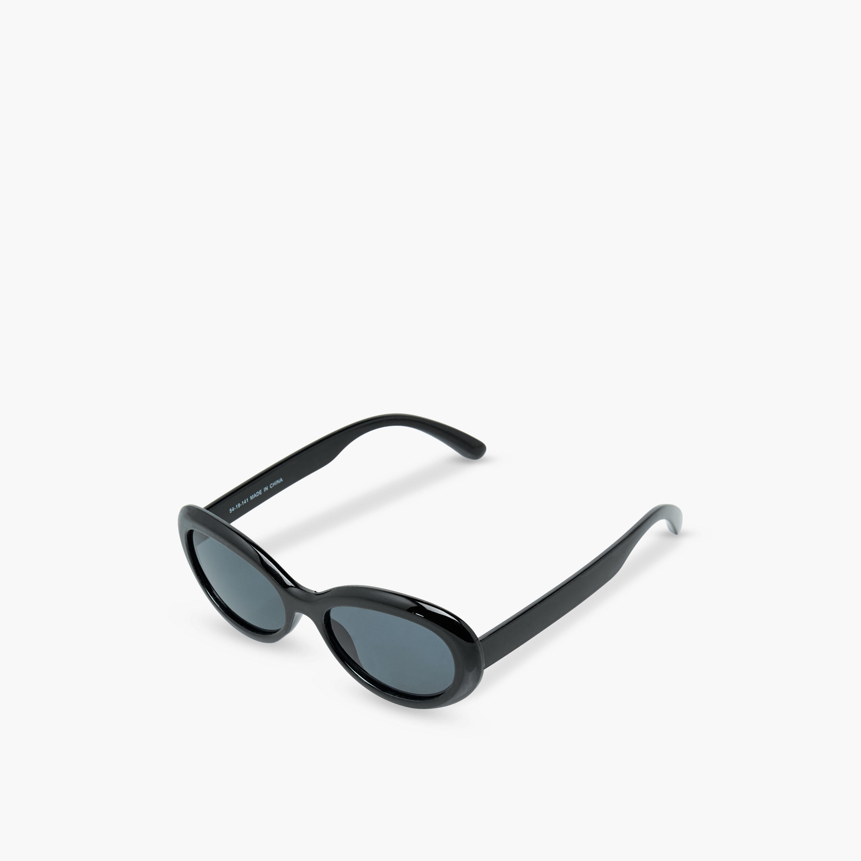 نظارة شمسية بيضاوية بعدسات سوداء-women-sunglasses-image-6