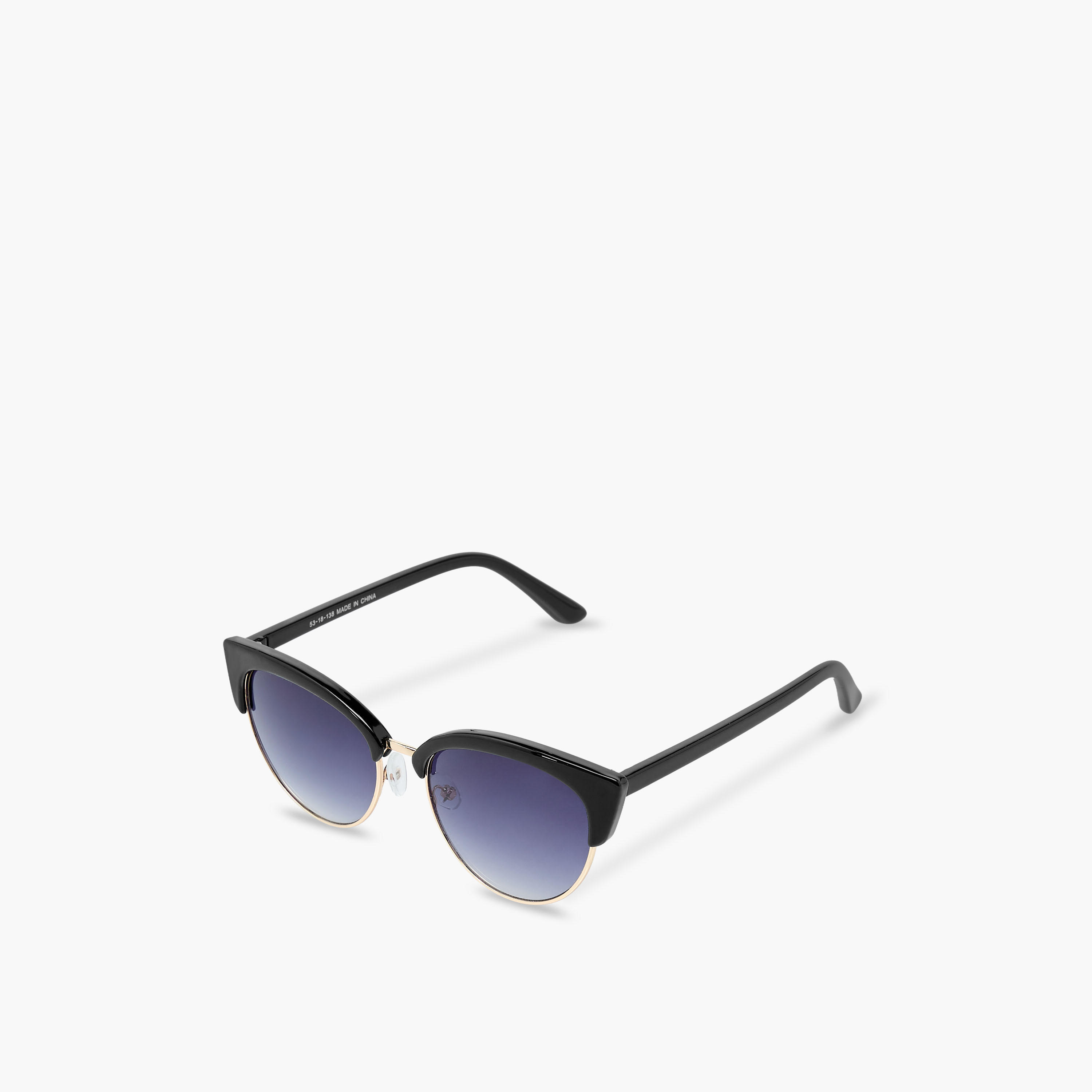 Cat Eye Sunglasses Purple Lens Color-women-sunglasses-image-1