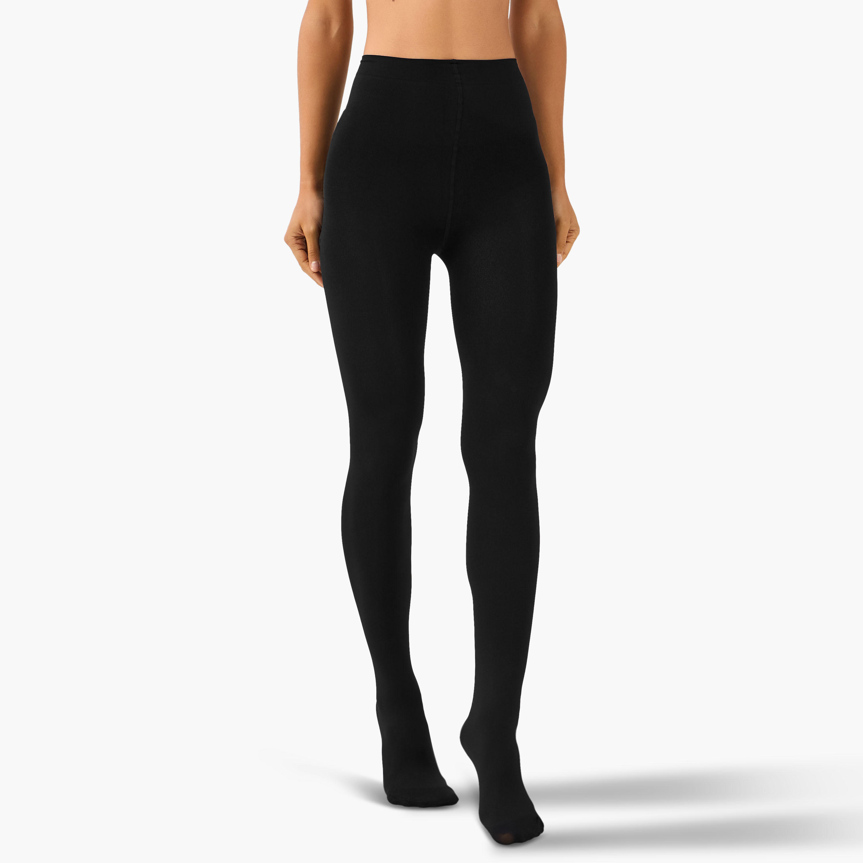 Opaque 200 Denier Stockings-women-socksandstockings-image-2