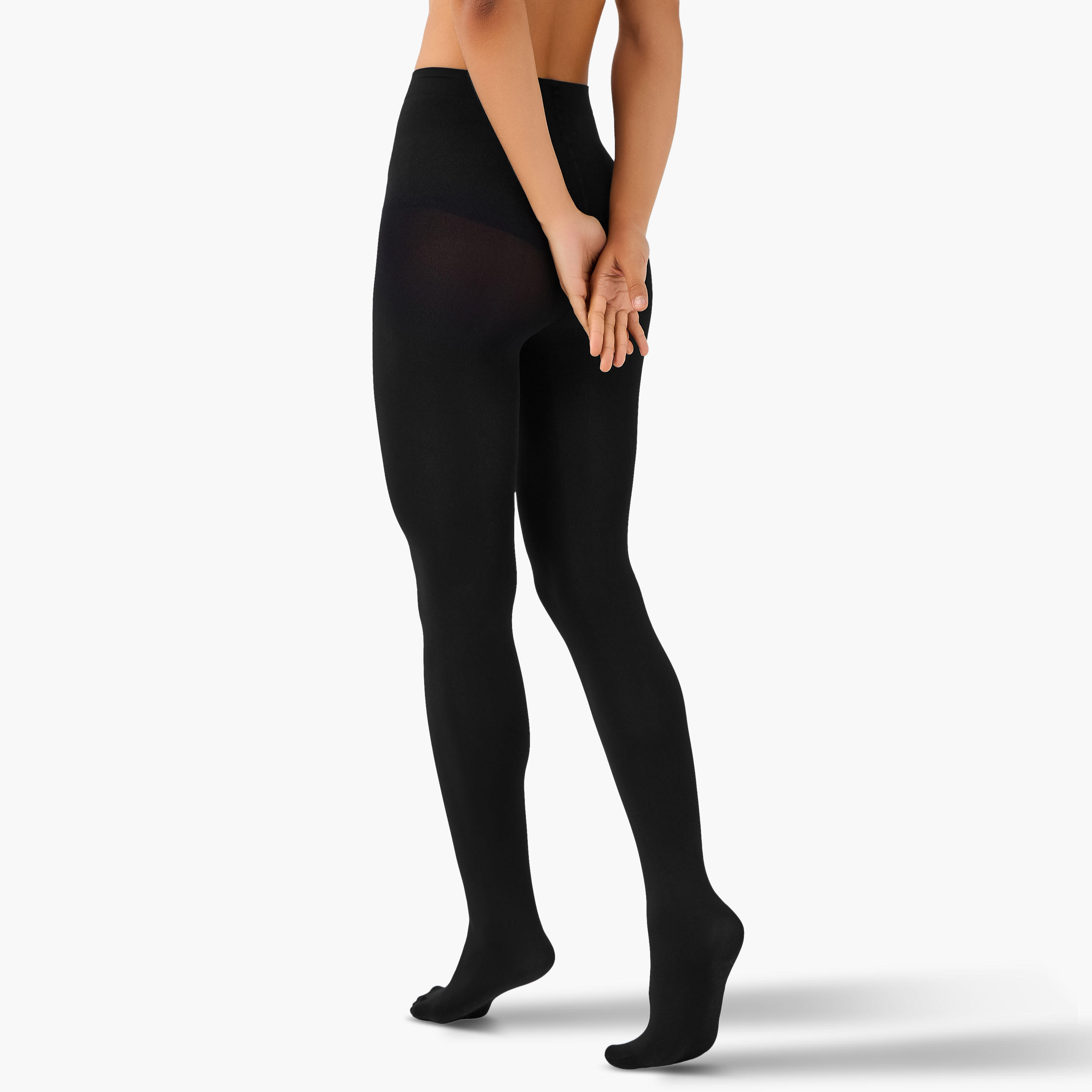 Opaque 200 Denier Stockings-women-socksandstockings-image-4