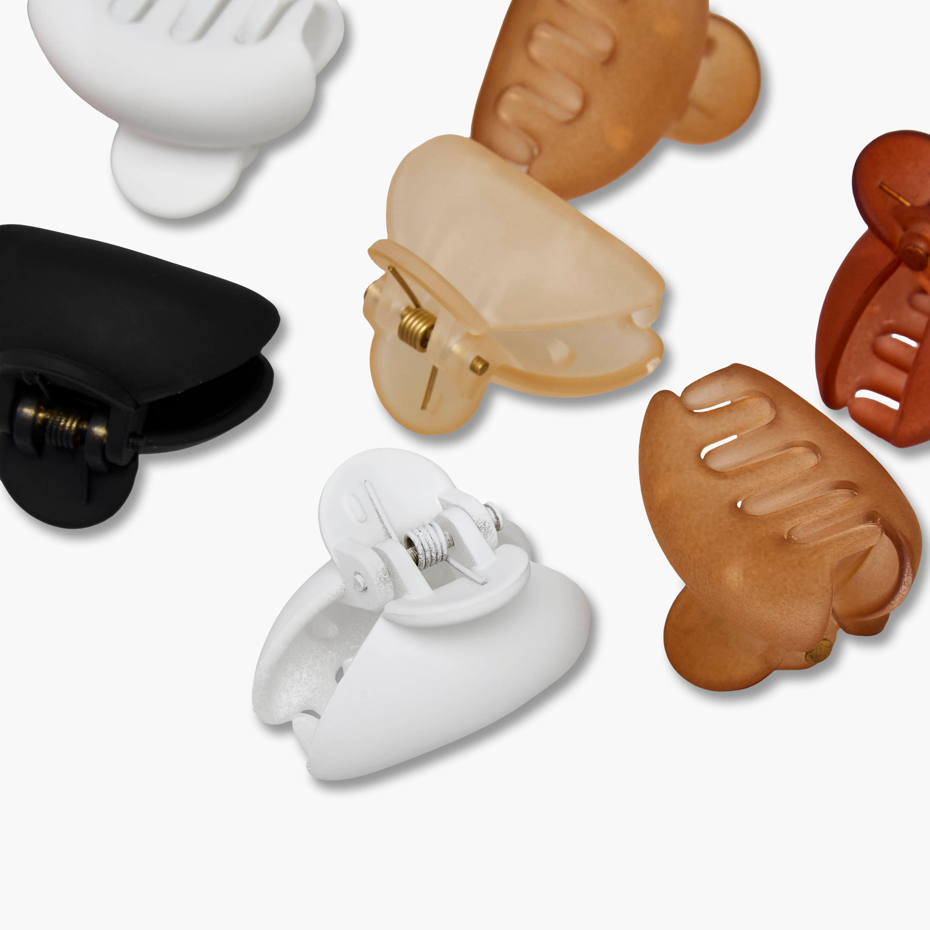 Gloo Pack of 10 Shell Shaped Hair Clamps-women-hairaccessories-clamps-image-8