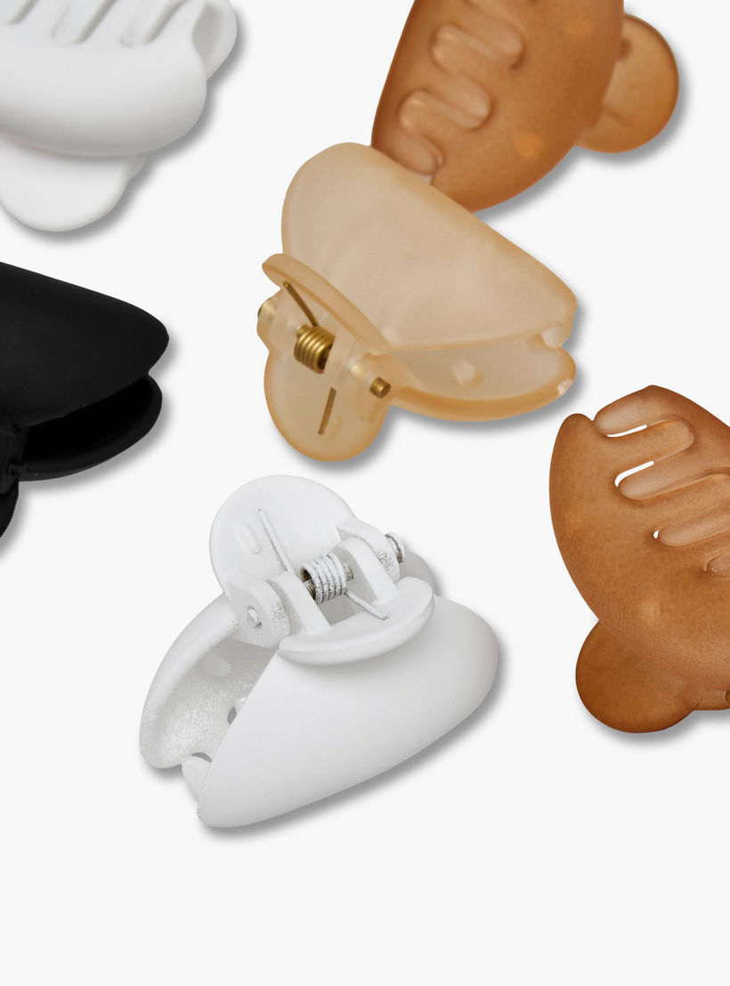 Gloo Pack of 10 Shell Shaped Hair Clamps-women-hairaccessories-clamps-image-8