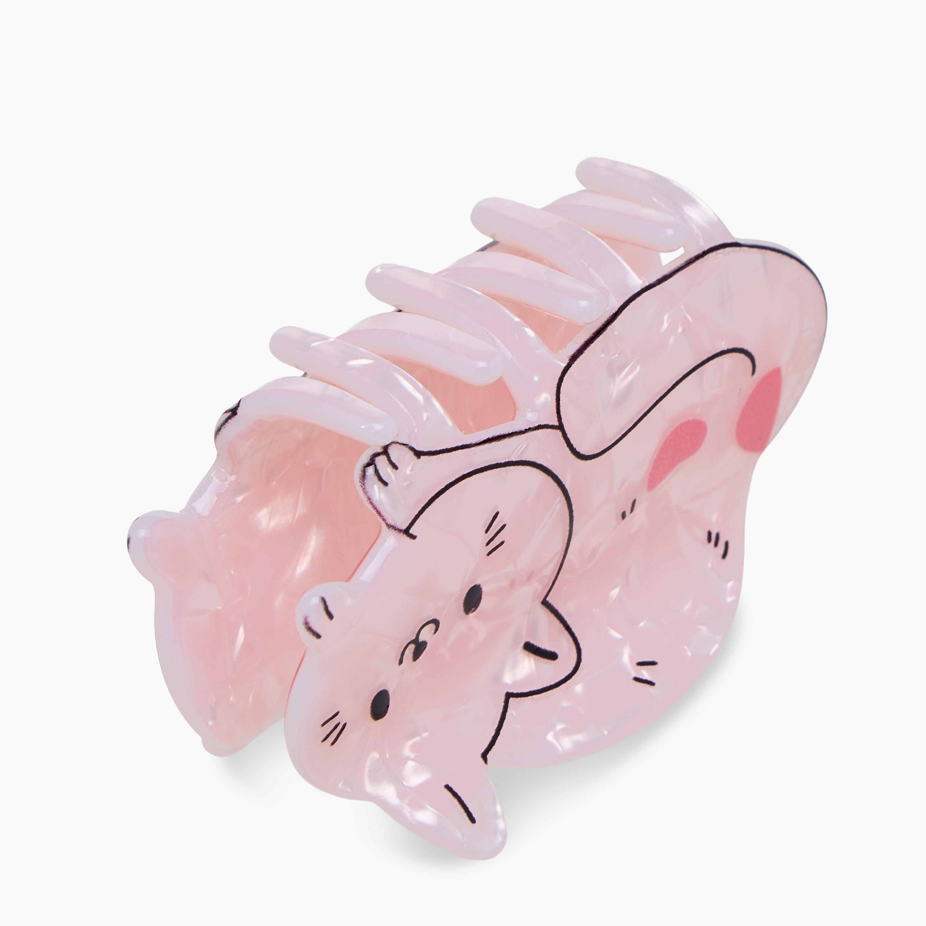 طقم مشابك شعر قطعتين بتصميم قطة من جلو-women-hairaccessories-clamps-image-5