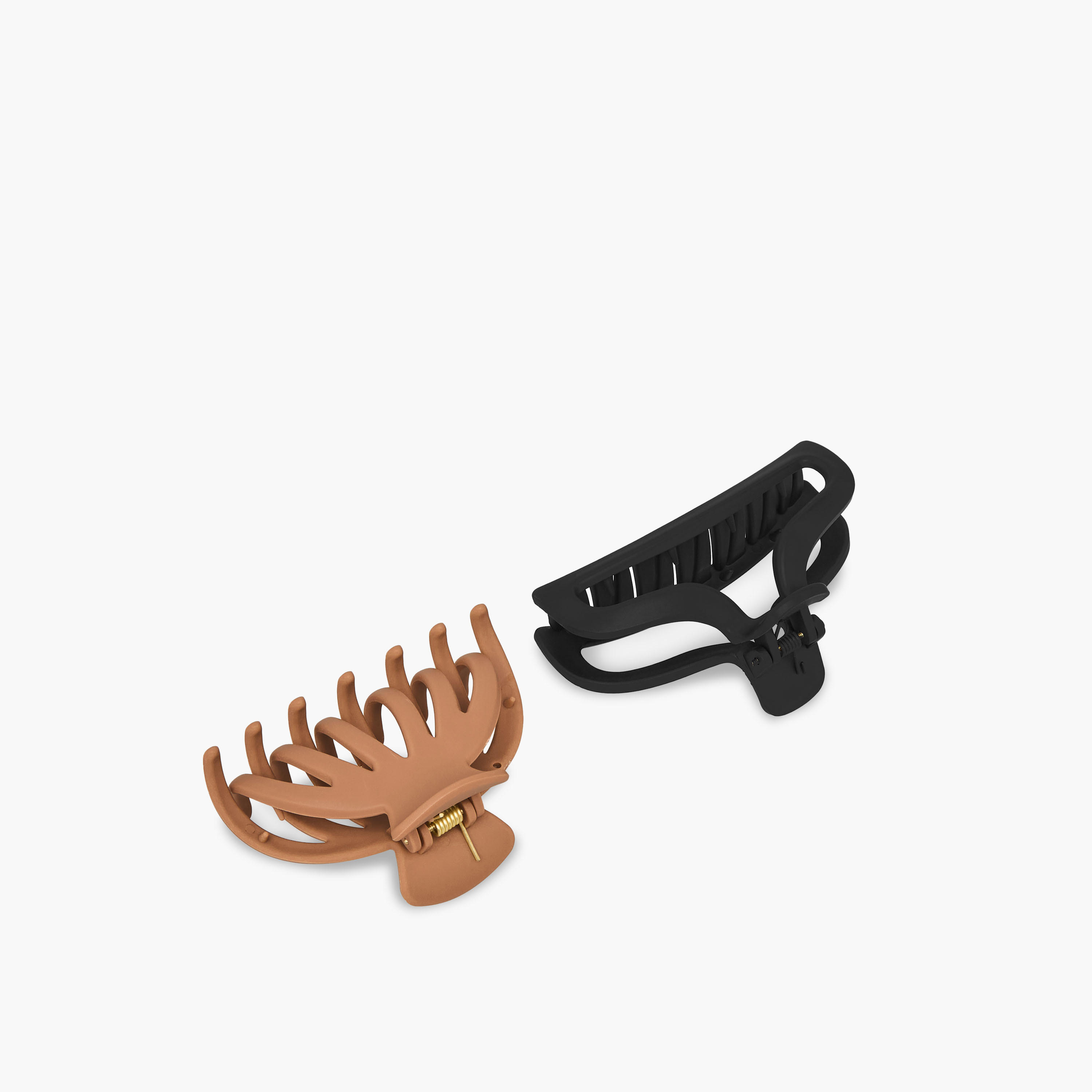 Gloo Pack of 2 Matte Hair Clamp-women-hairaccessories-clamps-image-4