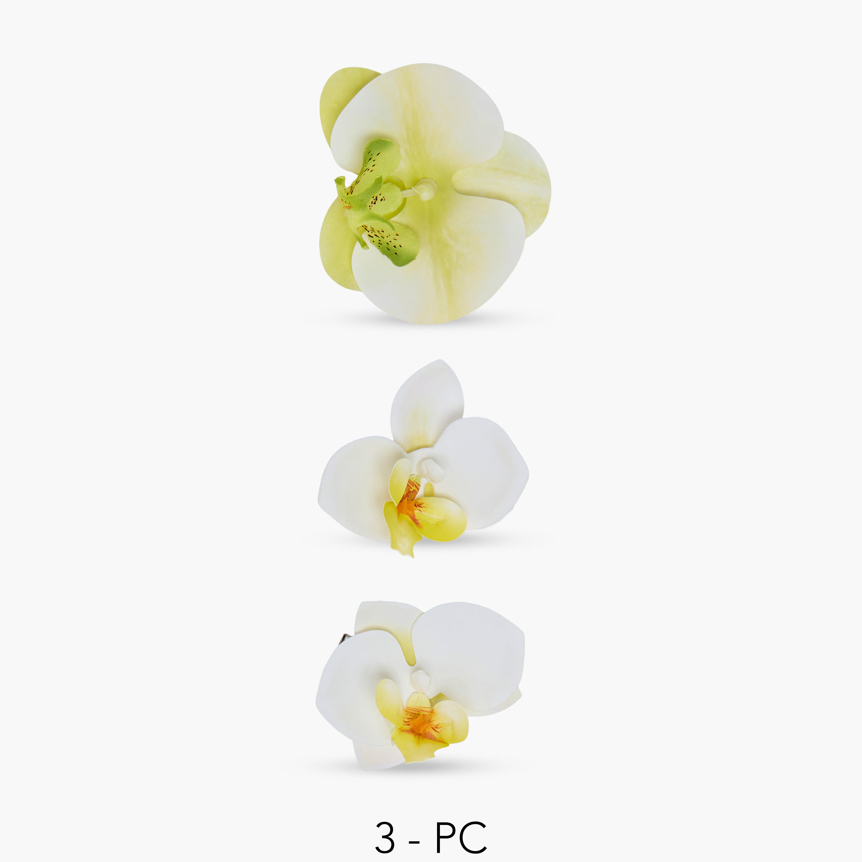 Gloo Pack of 3 Floral Shaped Hair Clip-women-hairaccessories-clips-image-1
