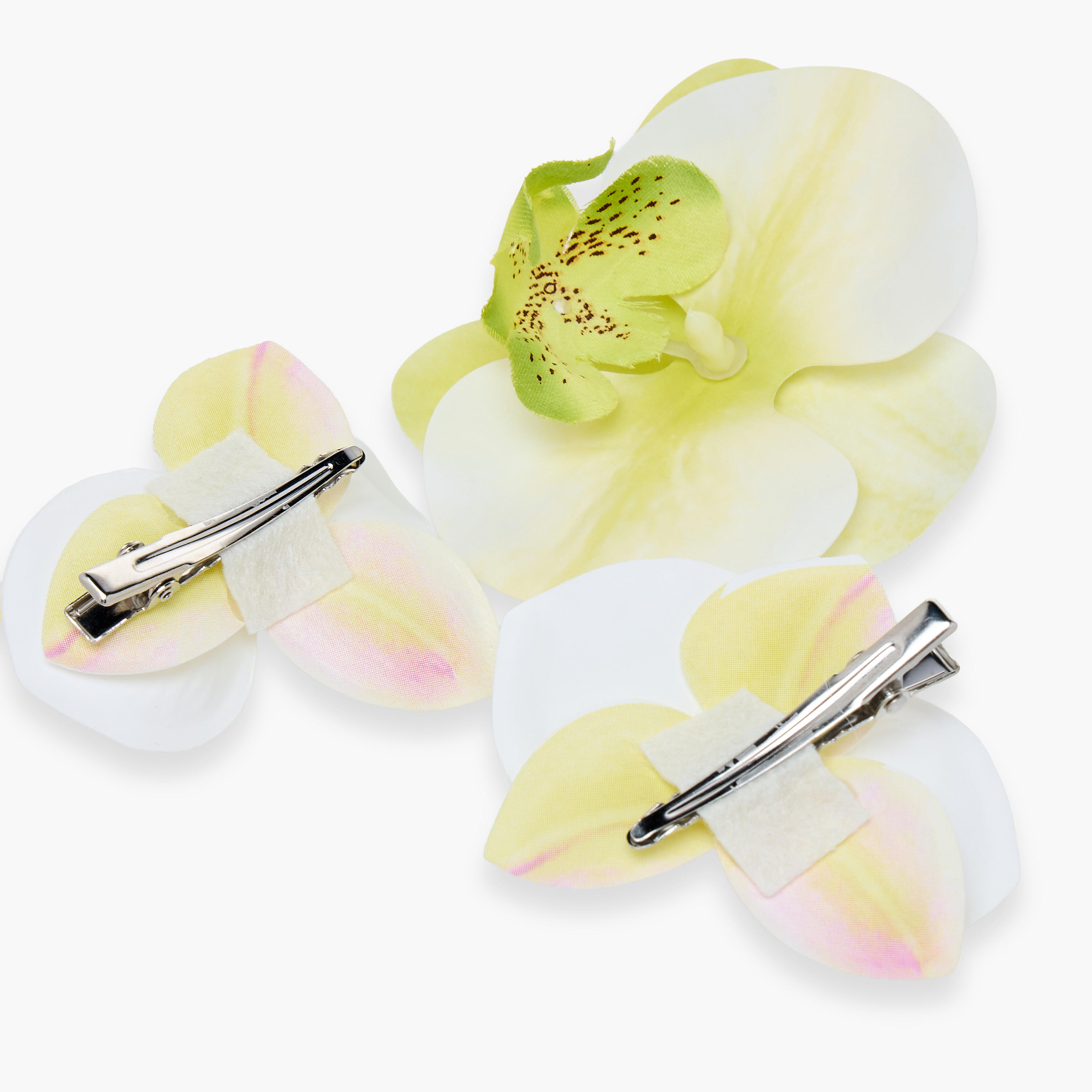 Gloo Pack of 3 Floral Shaped Hair Clip-women-hairaccessories-clips-image-4