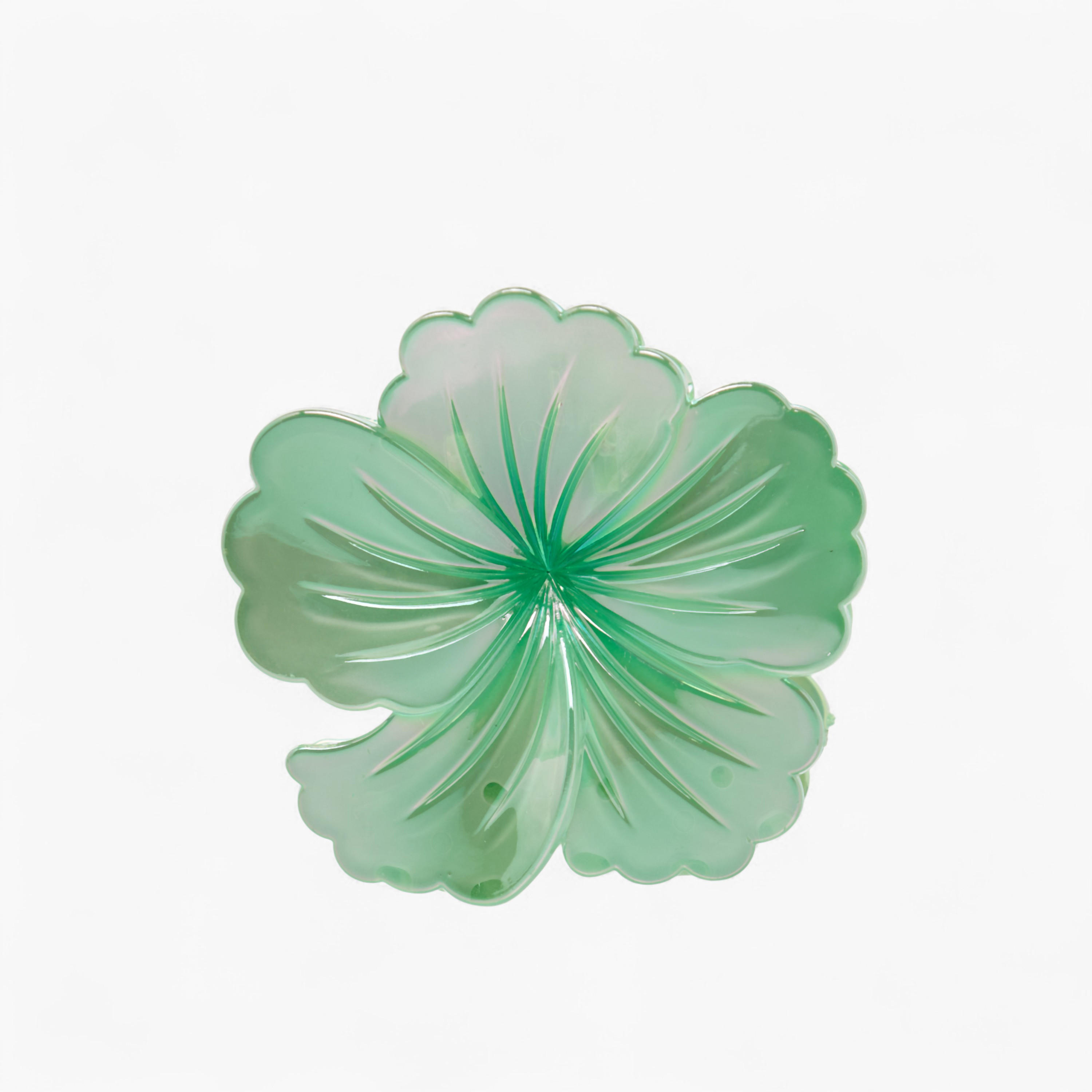 طقم مشابك شعر 3 قطع بتصميم زهرة الكركديه من جلو-women-hairaccessories-clamps-image-2