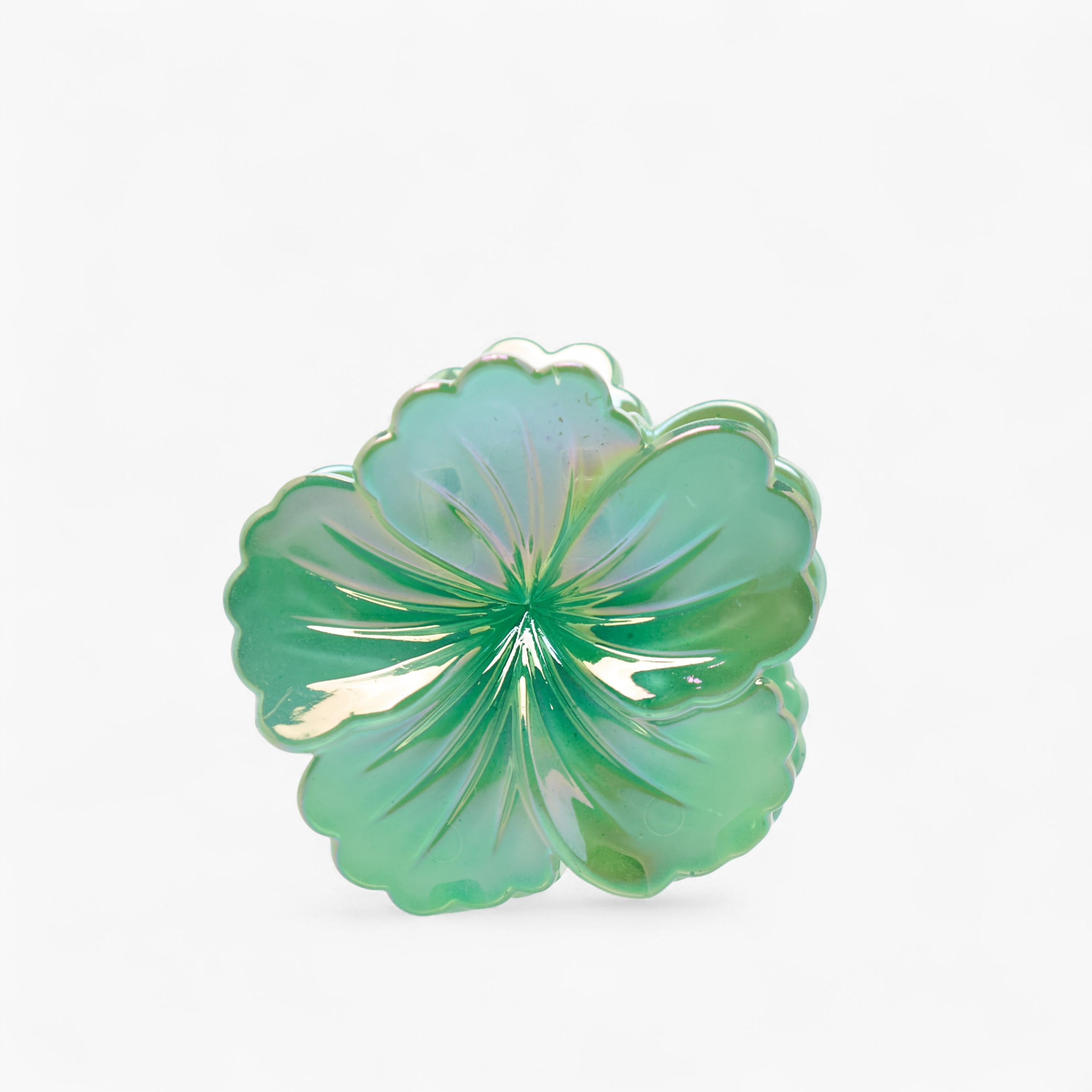 طقم مشابك شعر 3 قطع بتصميم زهرة الكركديه من جلو-women-hairaccessories-clamps-image-4