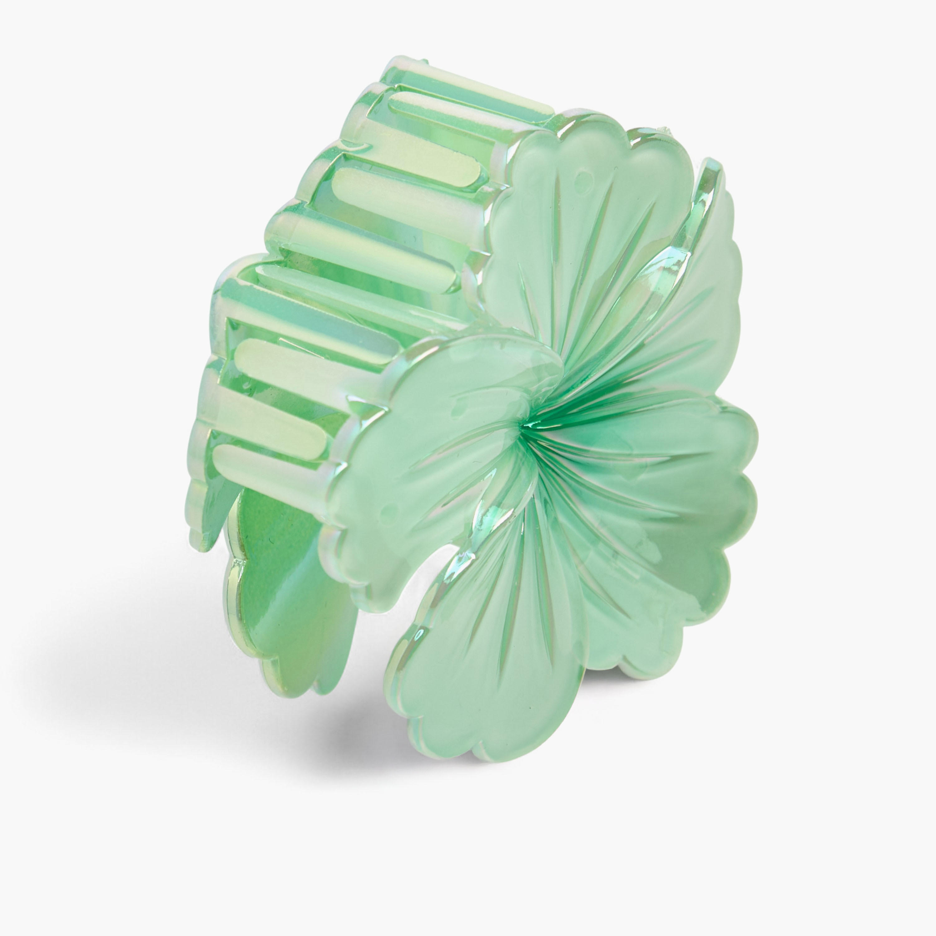 طقم مشابك شعر 3 قطع بتصميم زهرة الكركديه من جلو-women-hairaccessories-clamps-image-6
