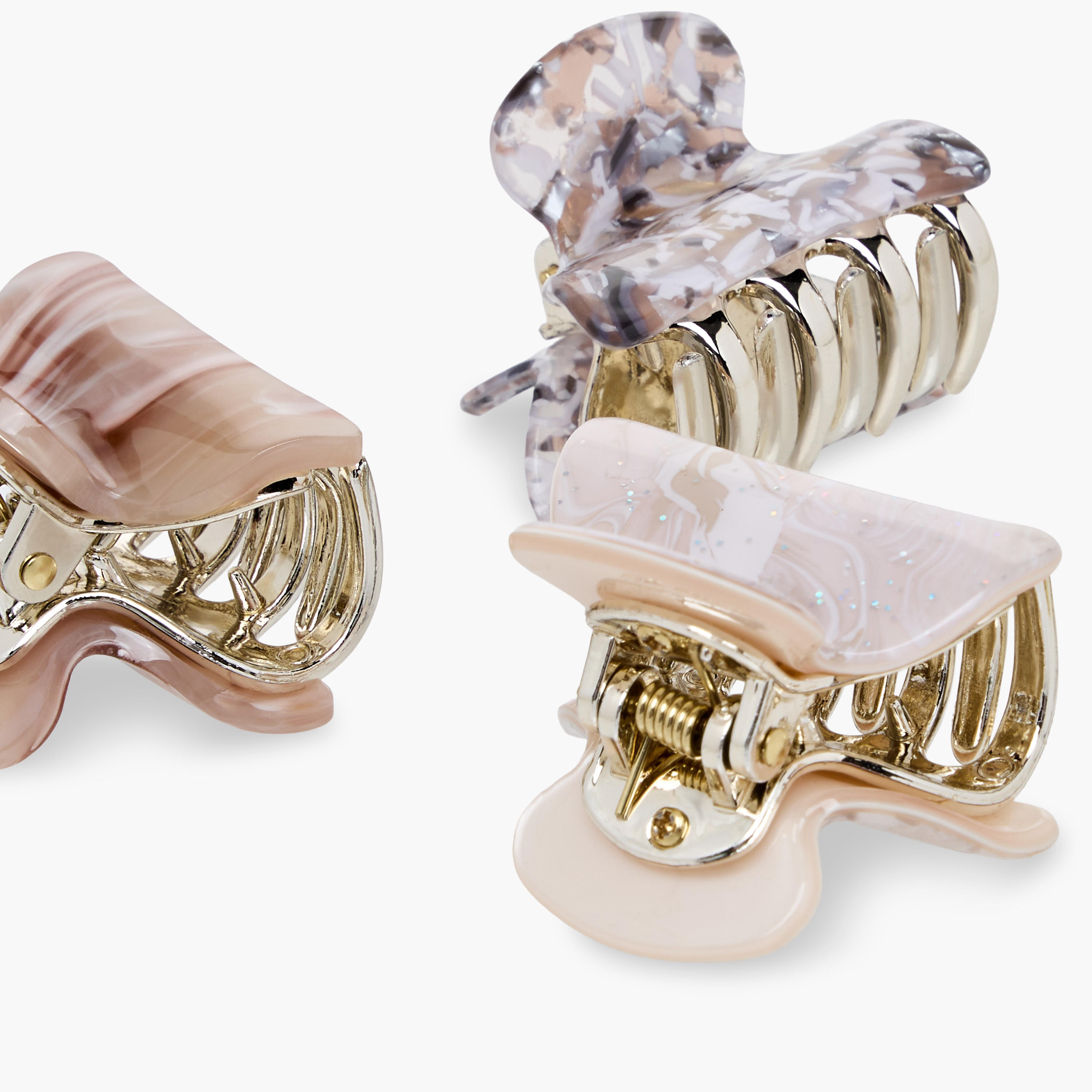 Gloo Pack of 3 Hair Clamps with Print-women-hairaccessories-clamps-image-6