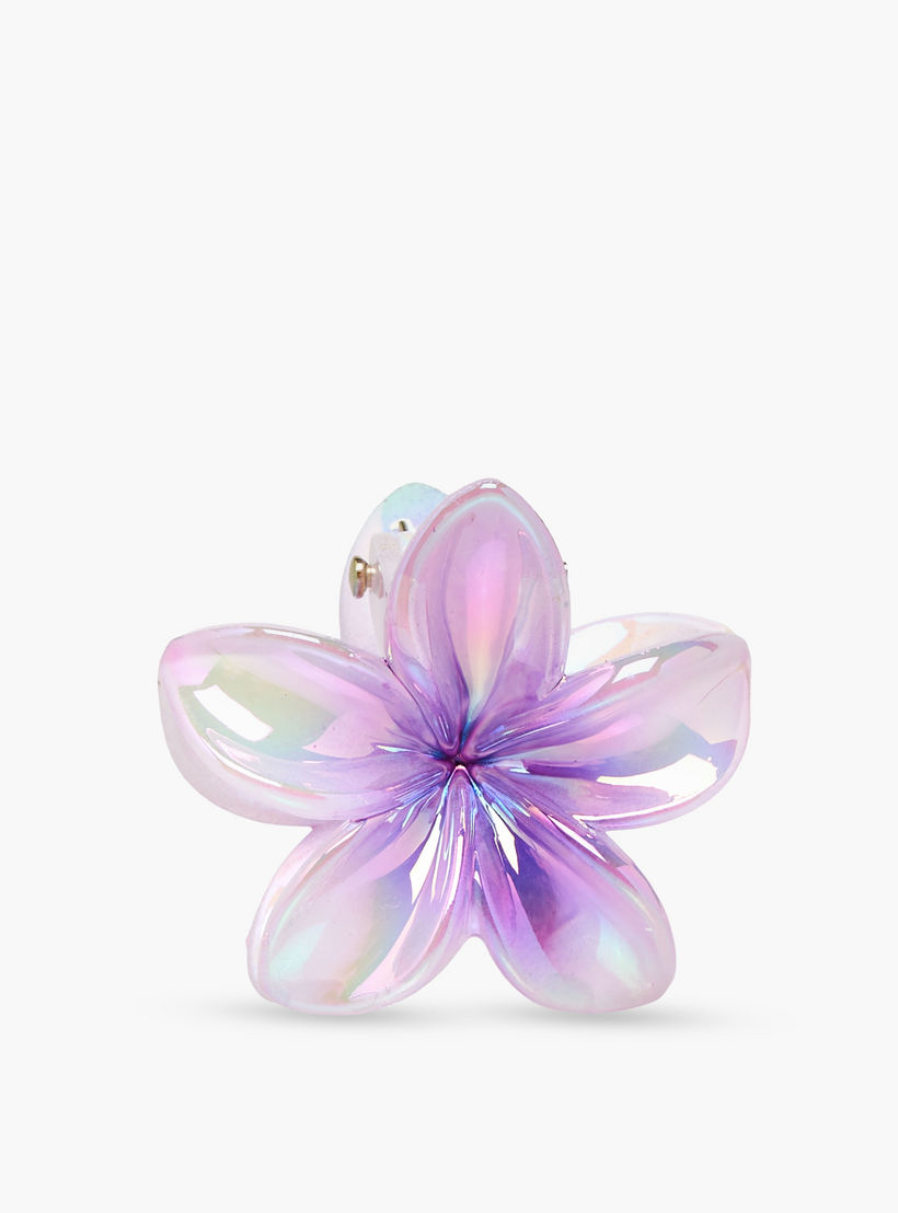 Gloo Pack of 3 Tropical Flower Shape Hair Clamps-women-hairaccessories-clamps-image-3