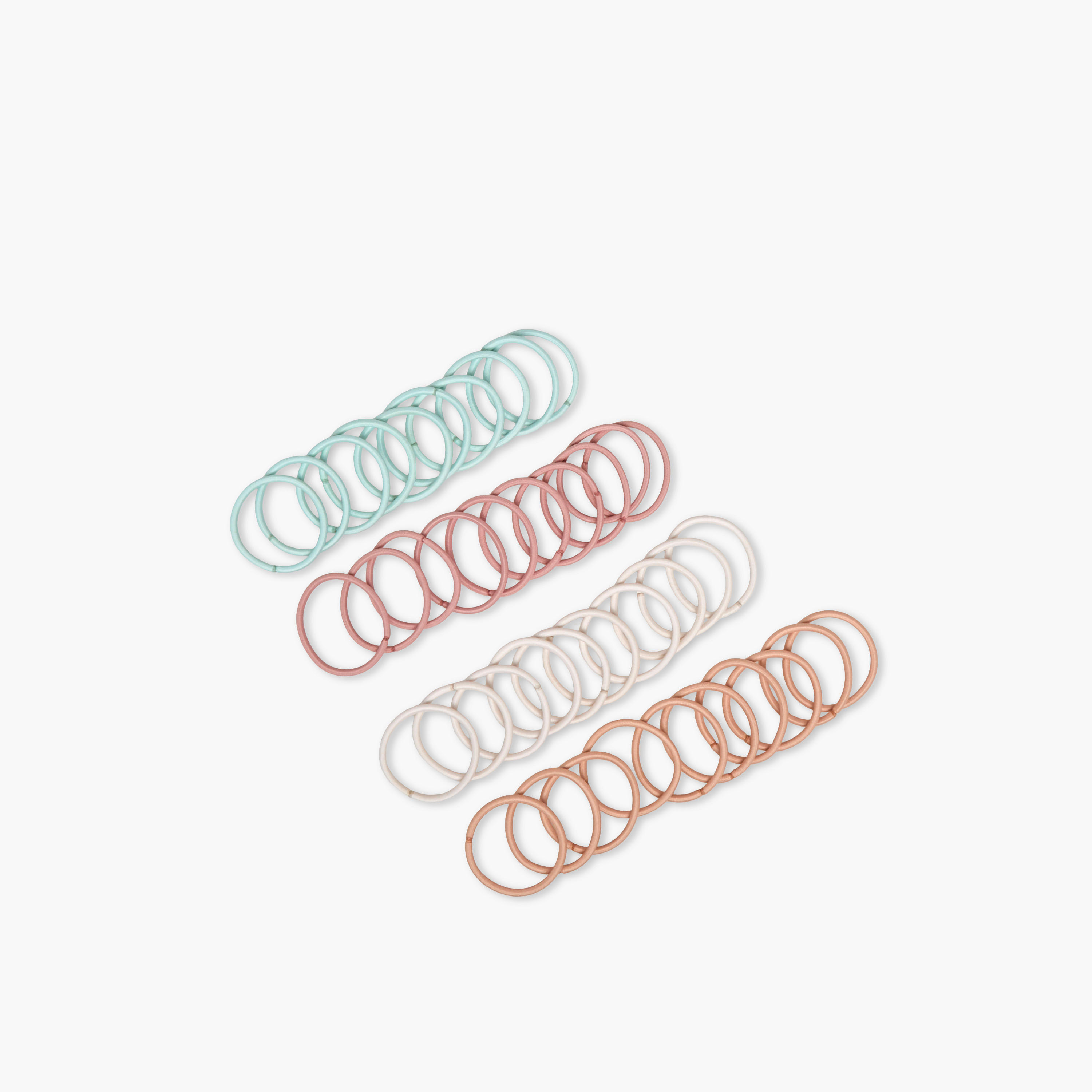 Gloo Pack of 40 Hair Tie-women-hairaccessories-bands-image-2