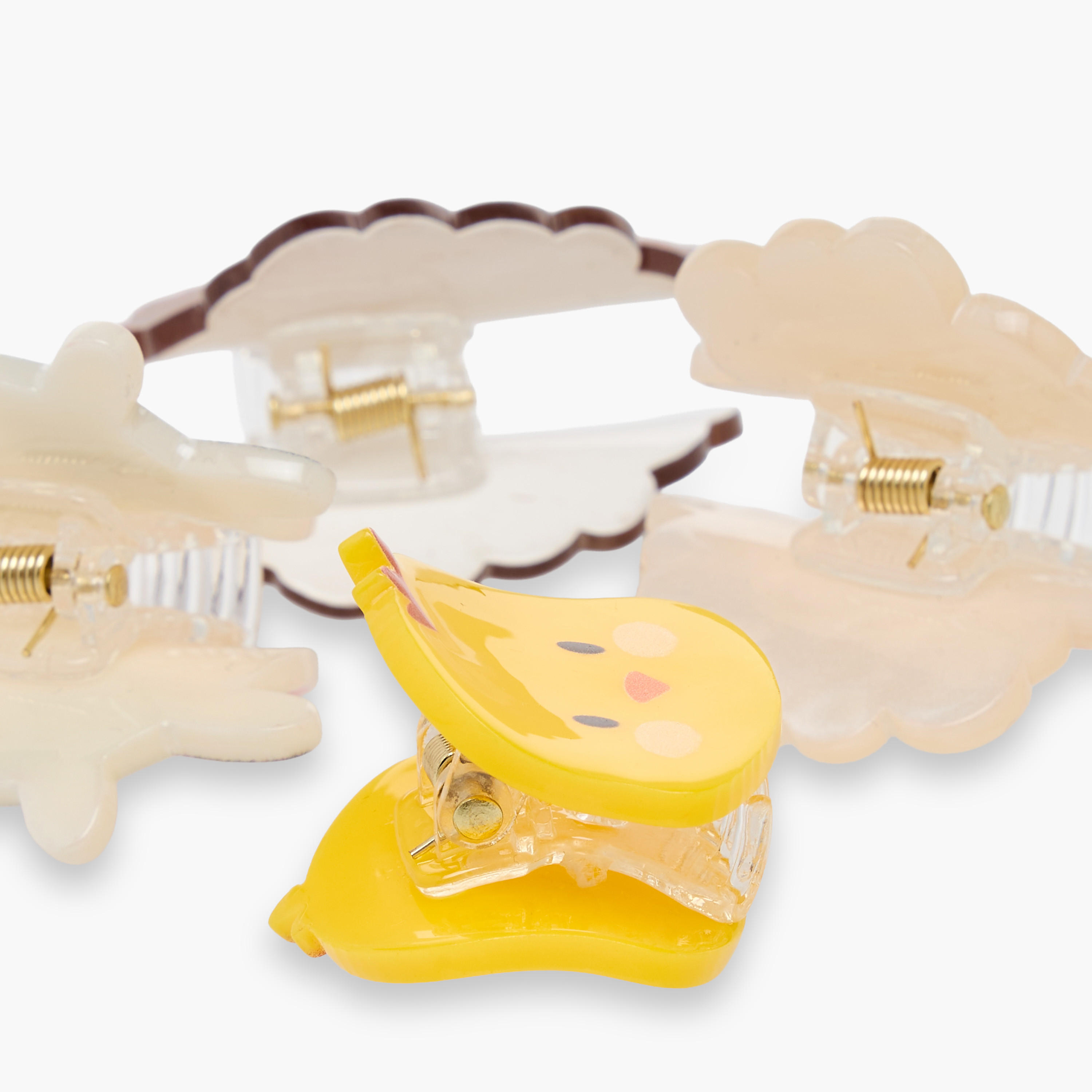 Gloo Pack of 4 Animal Shaped Hair Clamp-women-hairaccessories-clamps-image-7