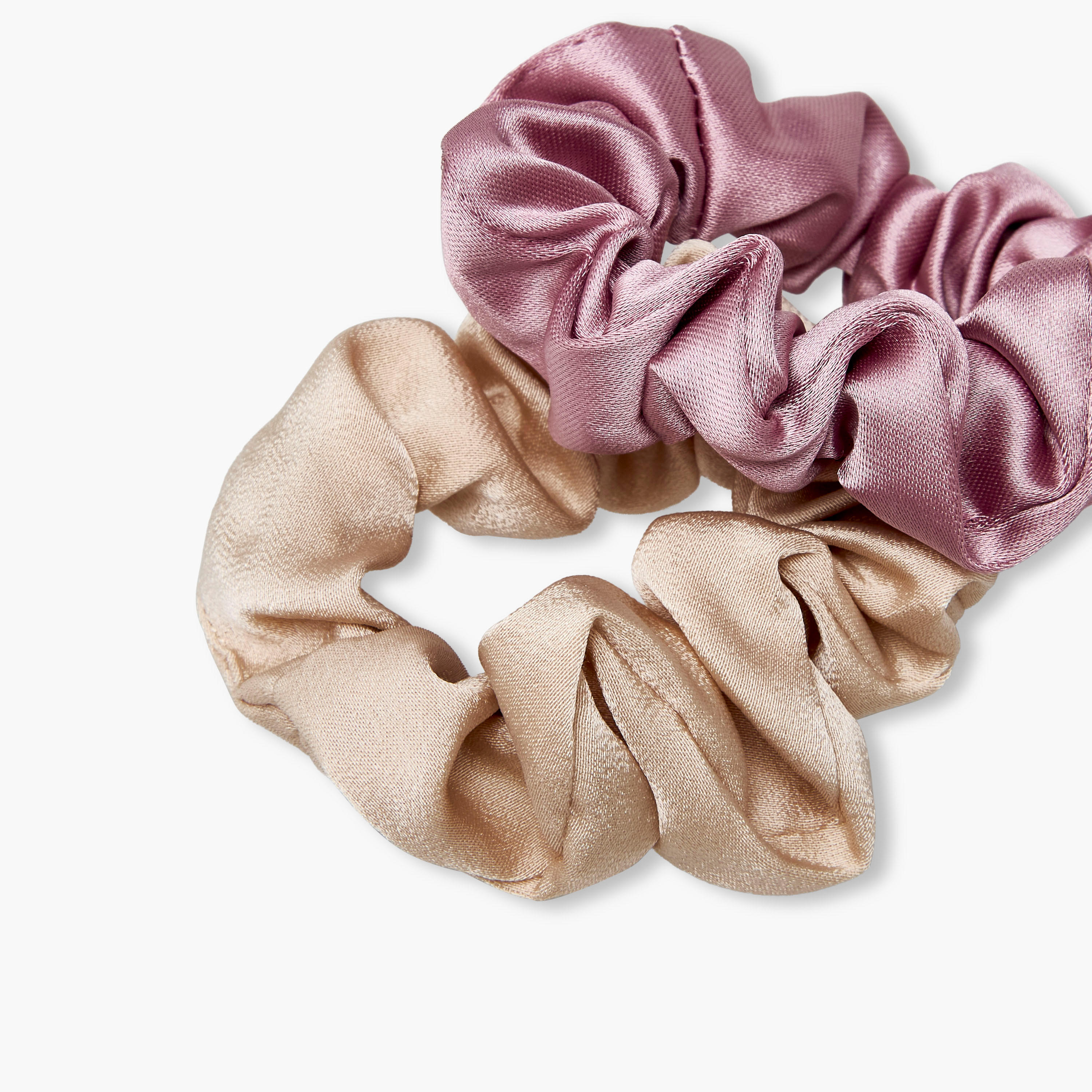 ربطات شعر ستان من جلو - عبوة 5 قطع-women-hairaccessories-scrunchies-image-1