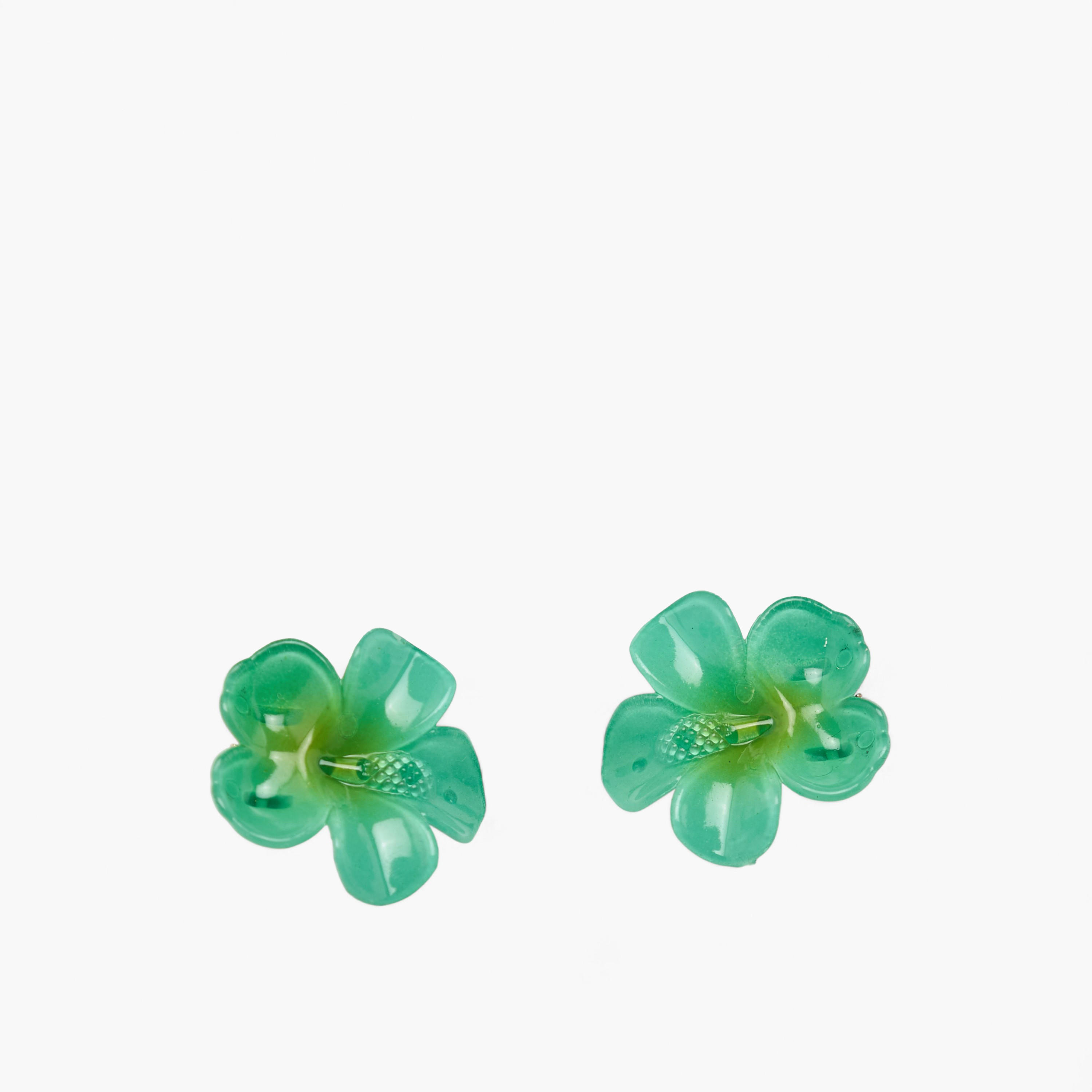 Gloo Pack of 6 Hibiscus Shape Hair Clips-women-hairaccessories-clips-image-4