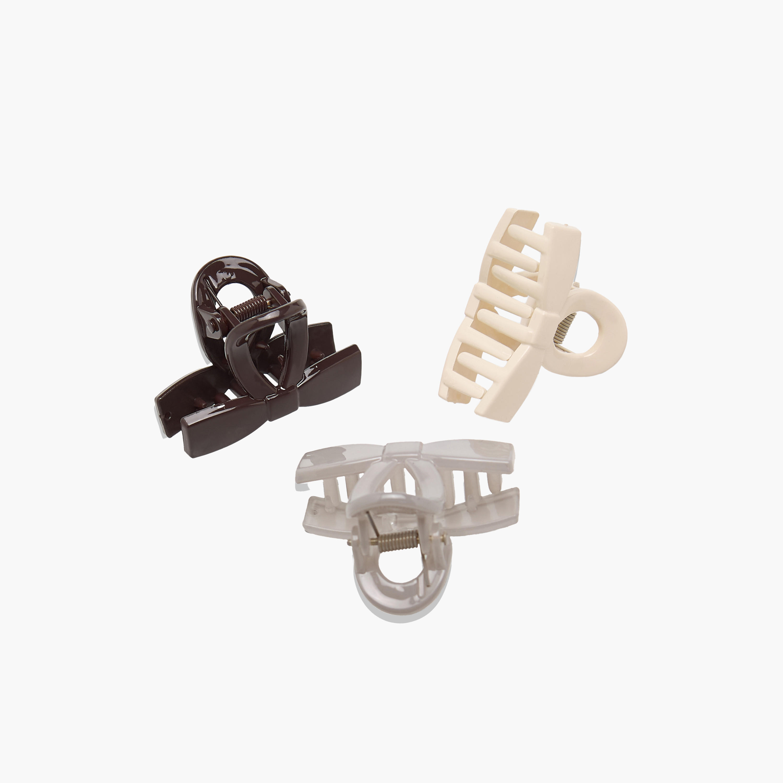 Gloo Pack of 6 Bow Shaped Hair Clamps-women-hairaccessories-clamps-image-9