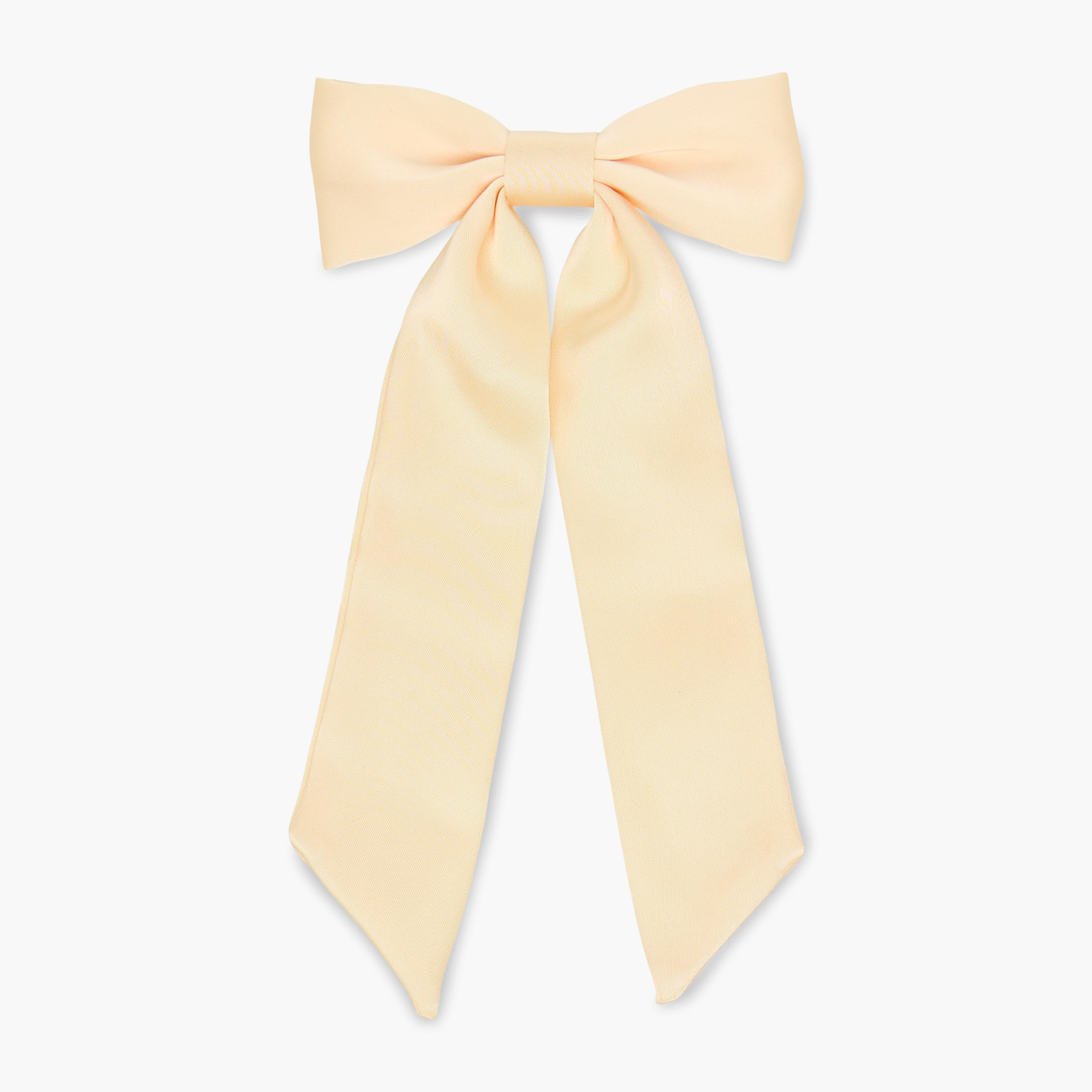 Gloo Satin Bow Barette Hair Clip-women-hairaccessories-clips-image-1