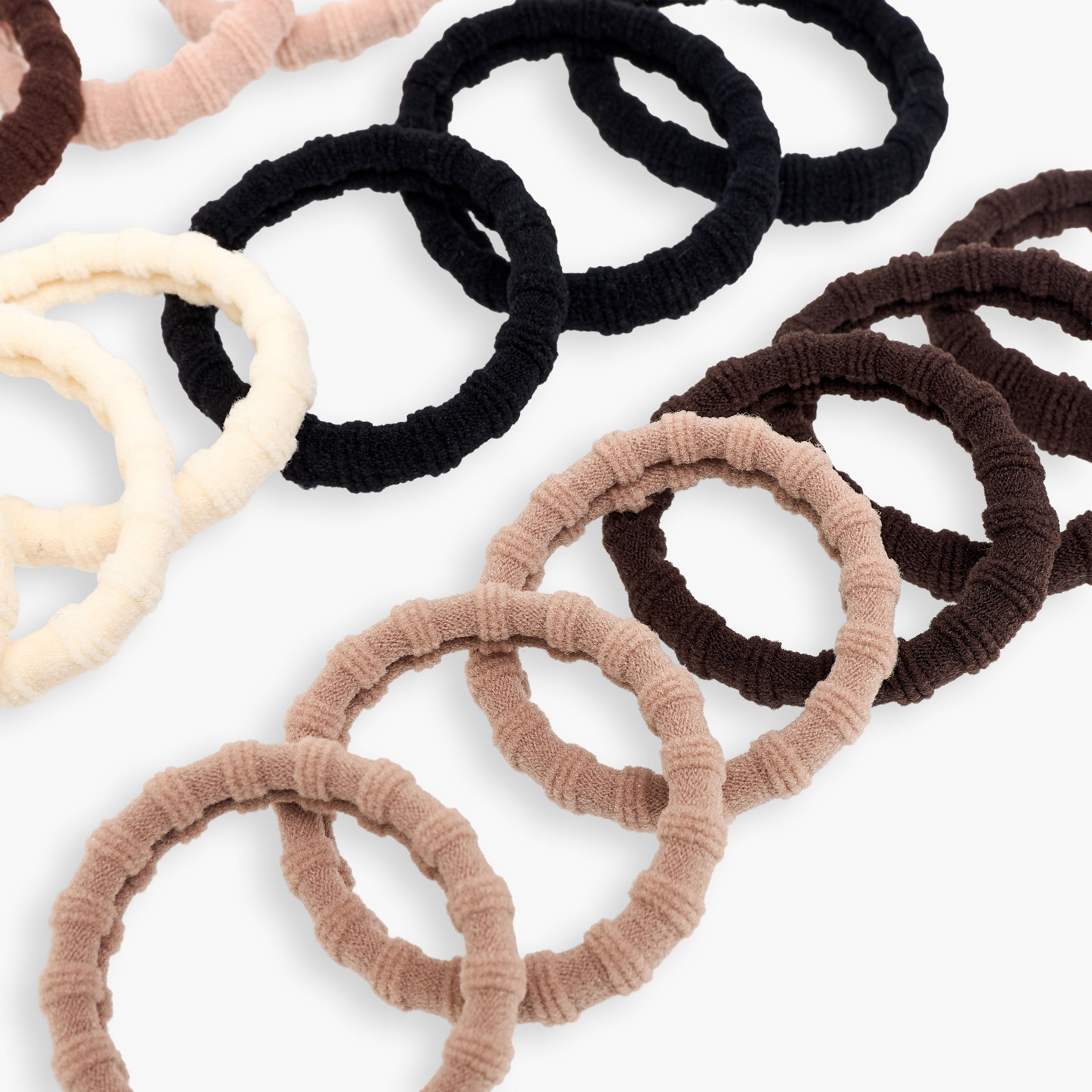 طقم ربطات شعر بارزة الملمس – عبوة من 18 قطعة-women-hairaccessories-scrunchies-image-5