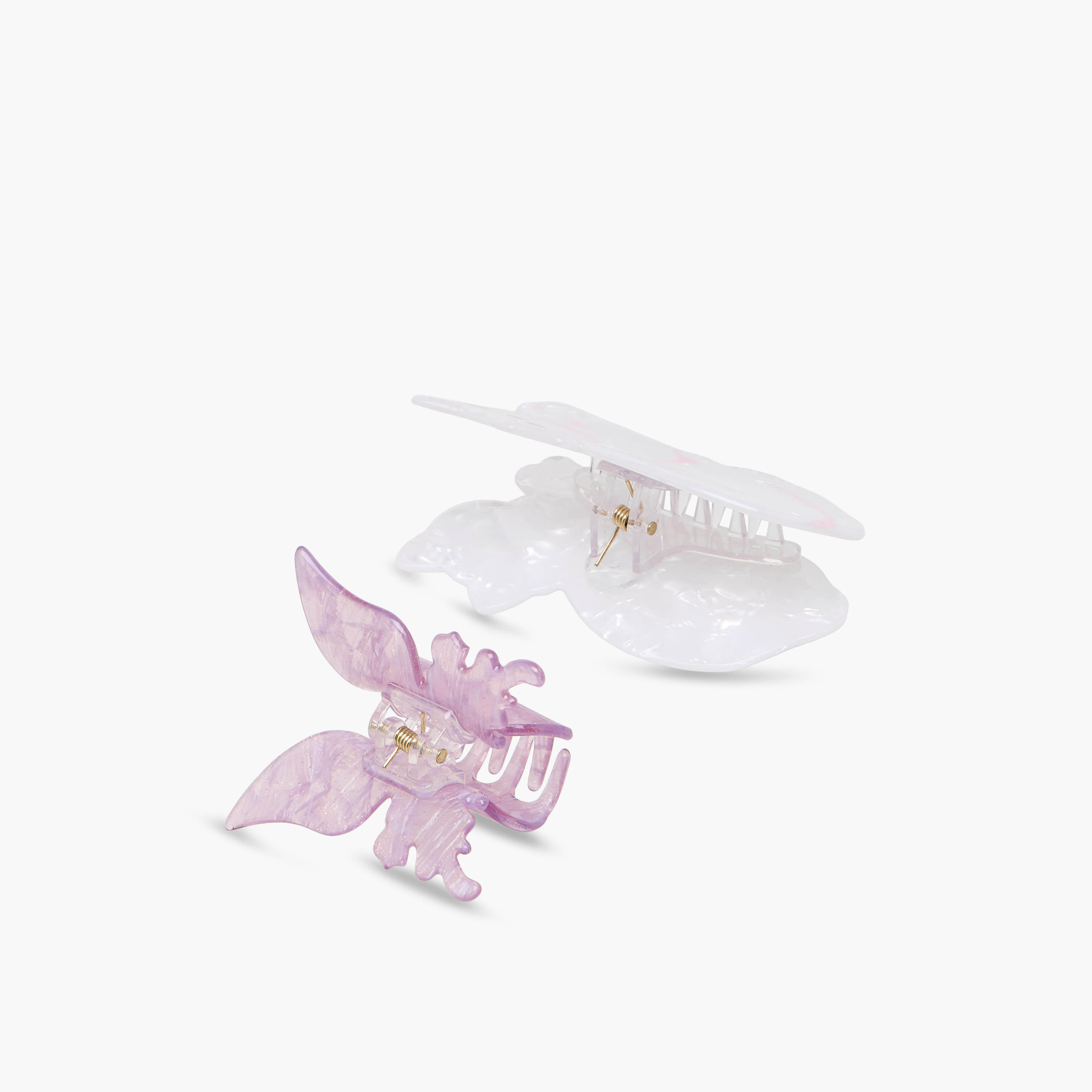 Pack of 2 Butterfly and Cat Shaped Hair Clamp-women-hairaccessories-clamps-image-5