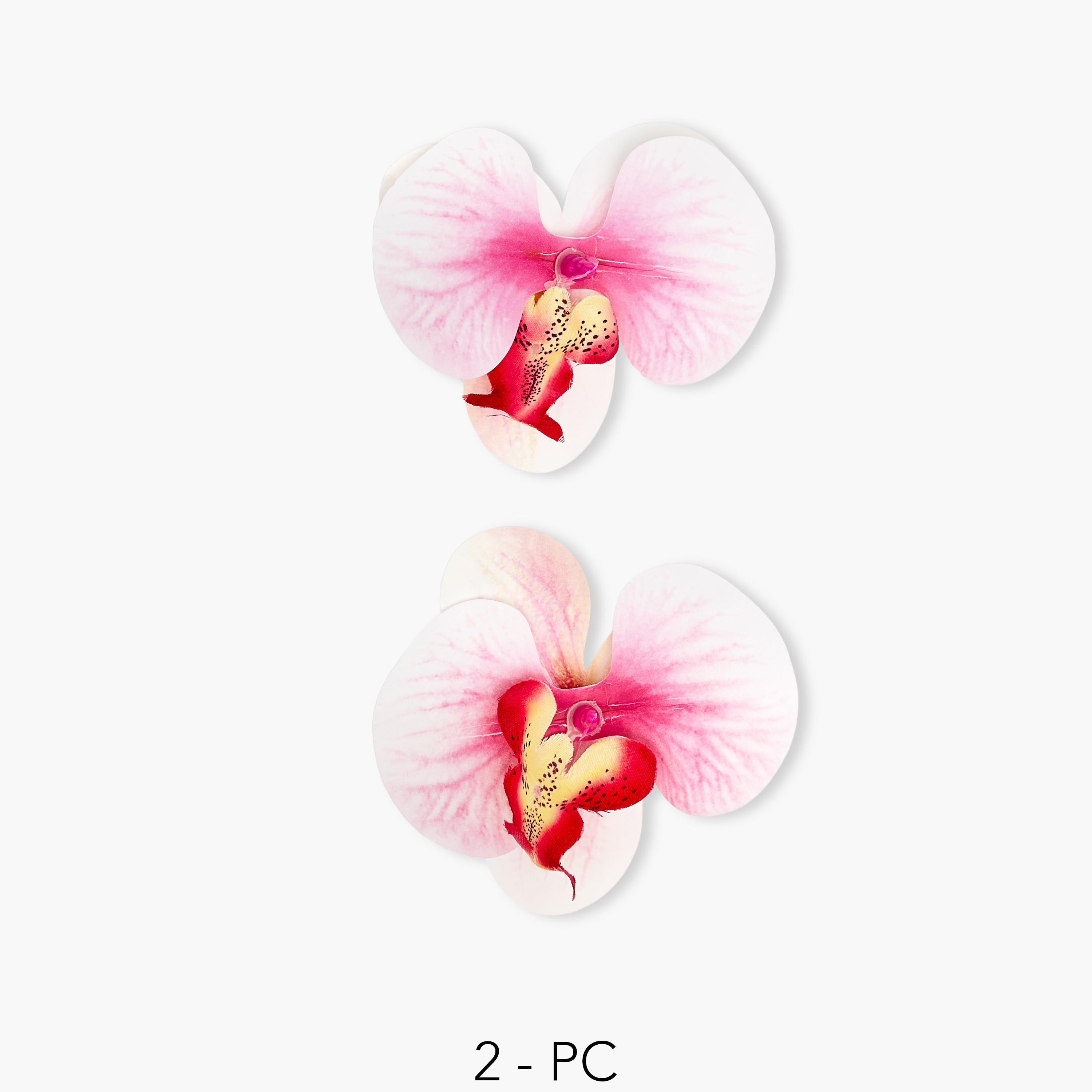 طقم مشابك شعر بشكل زهرة من قطعتين-women-hairaccessories-clips-image-1